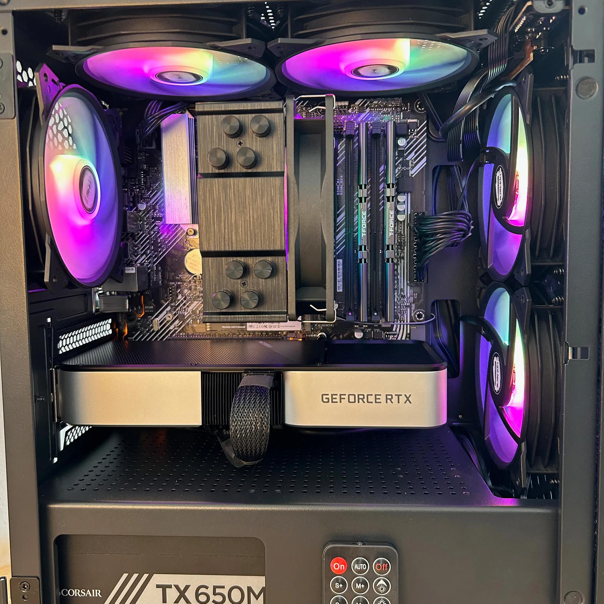 🎮 Titano | RTX 3060 Ti - Ryzen 5600 - 16GB RAM - 1TB NVMe SSD - Mini Tower Case - WiFi/Bluetooth