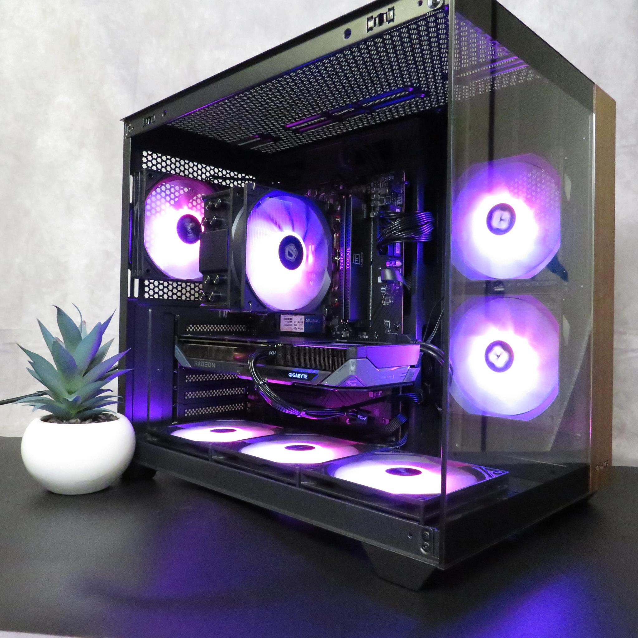 Latest Gen everything! Ryzen 5 9600X + RX 9060 XT (16 GB) + 32 GB DDR5 + 1 TB NVME