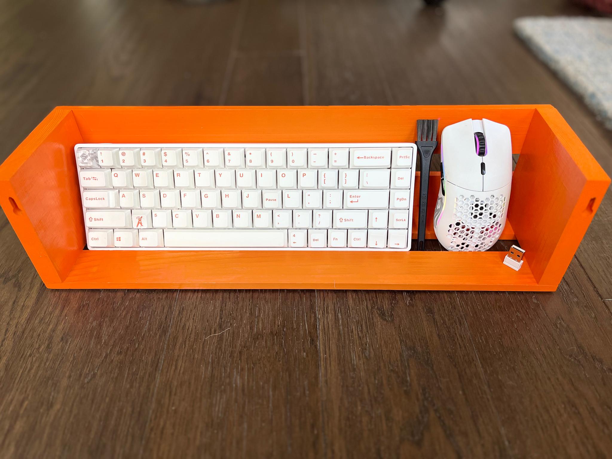 Modded DrunkDeer G65 With Model O All White Clean Combo - Msrp=$200 - Adjustable Actuation 0.2-3.8mm