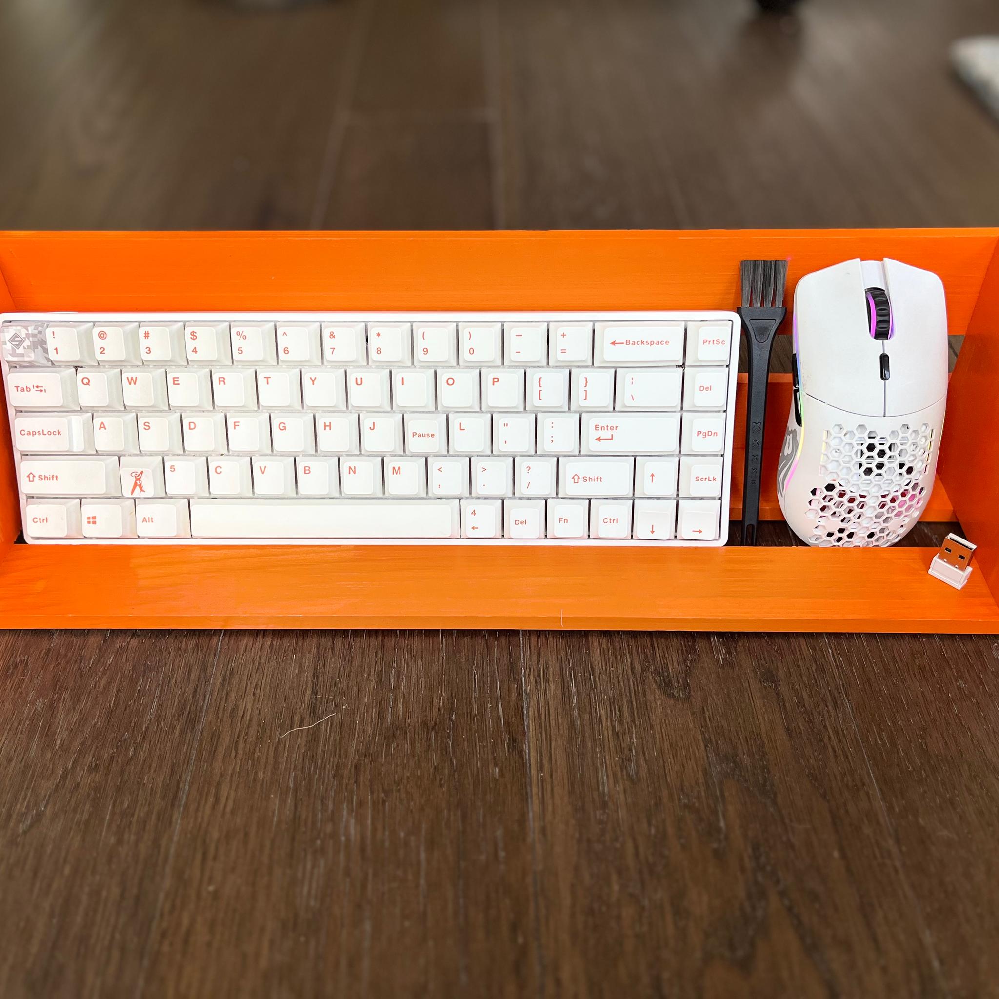 Modded DrunkDeer G65 With Model O All White Clean Combo - Msrp=$200 - Adjustable Actuation 0.2-3.8mm