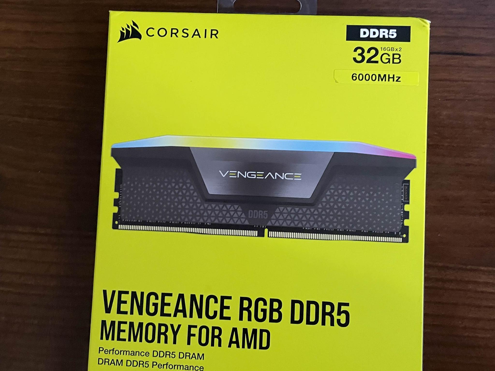 Corsair Vengeance RGB DDR5 16GBx2 RAM