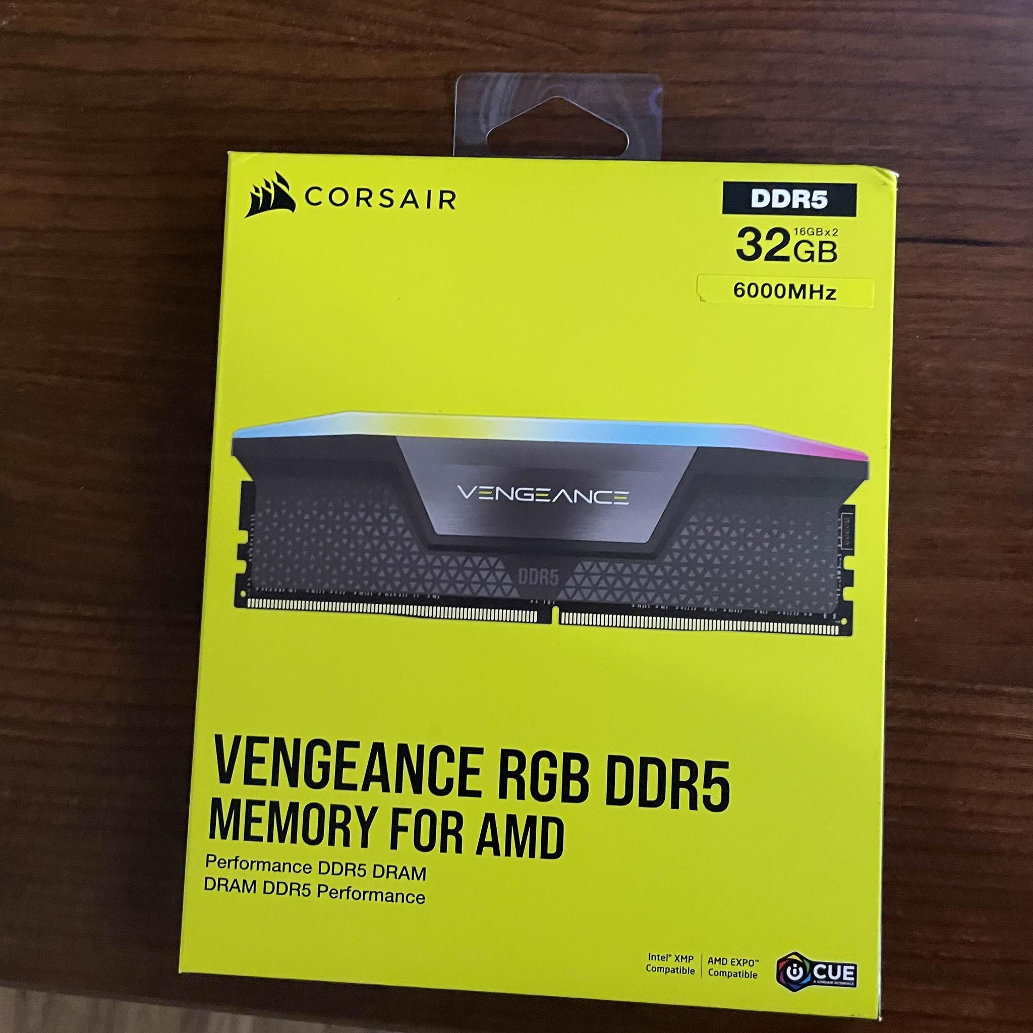 Corsair Vengeance RGB DDR5 16GBx2 RAM