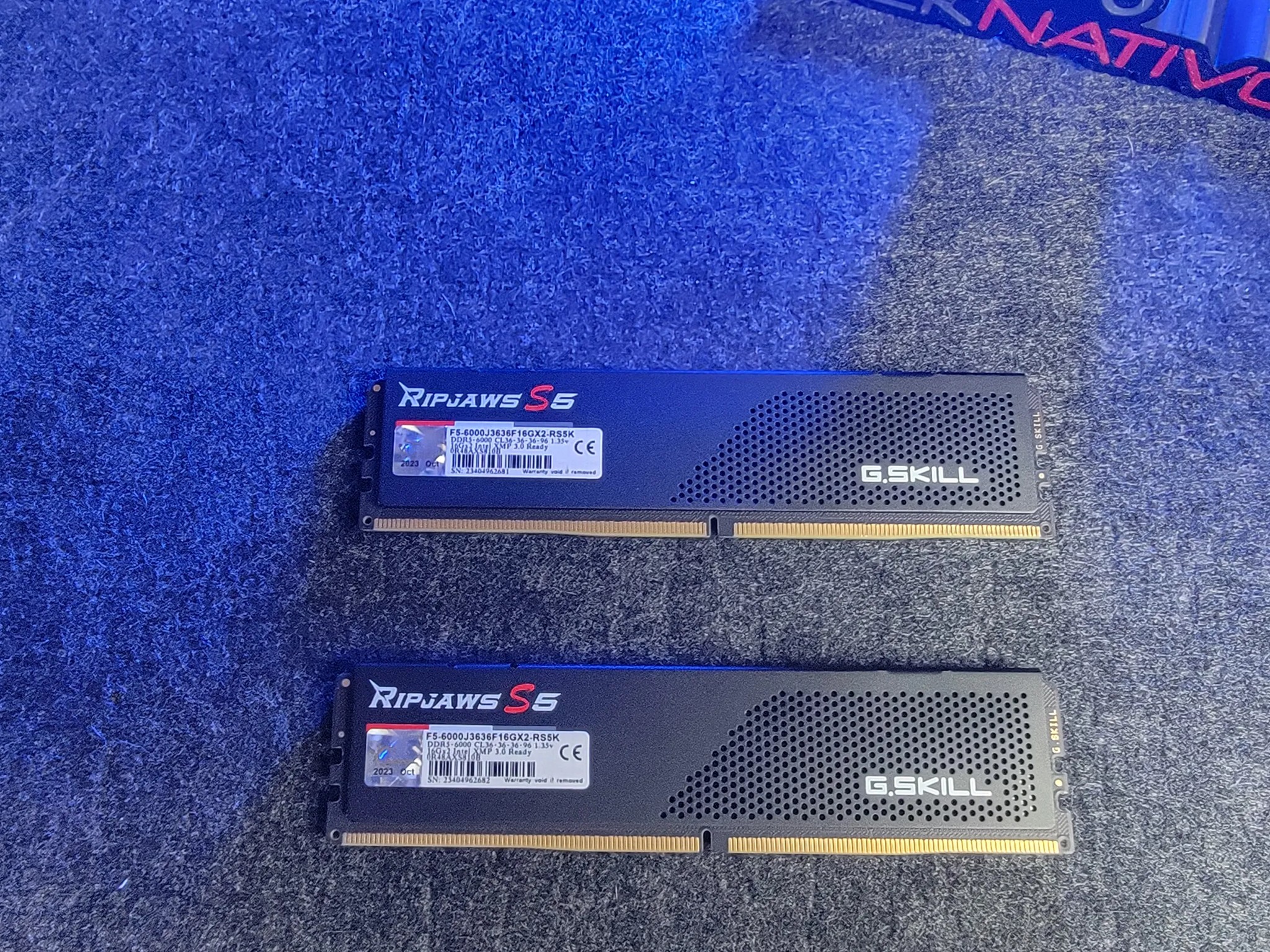 G.Skill Ripjaws S5 32GB (2x16GB) DDR5-6000 XMP 3.0