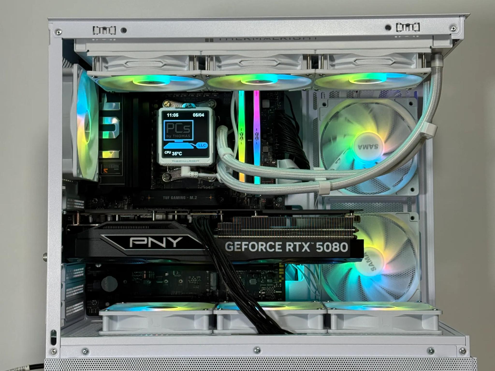 RTX 5080 Ryzen 9950x Workstation Powerhouse