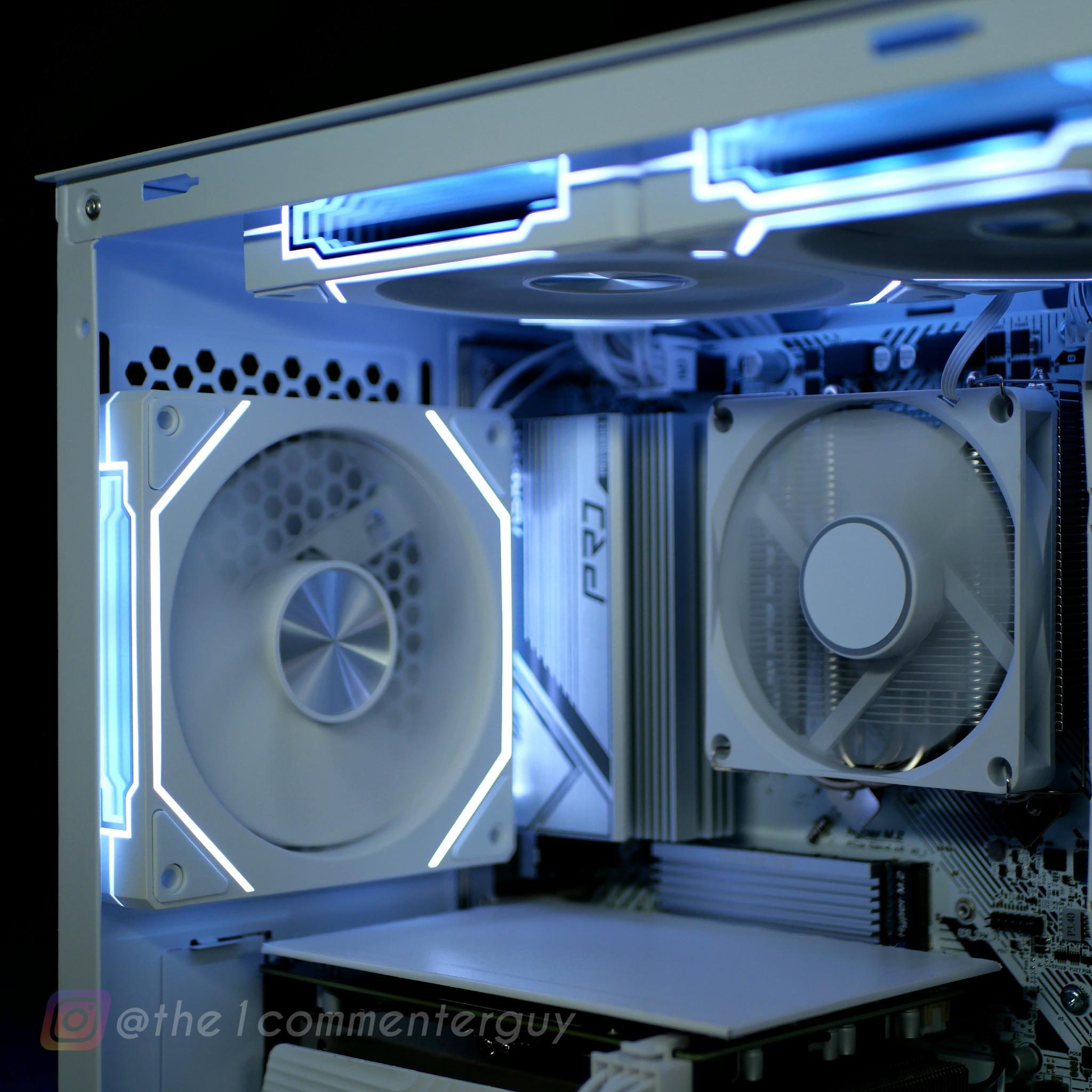 🧊|RTX 4060, Ryzen 5 3600 White gaming PC