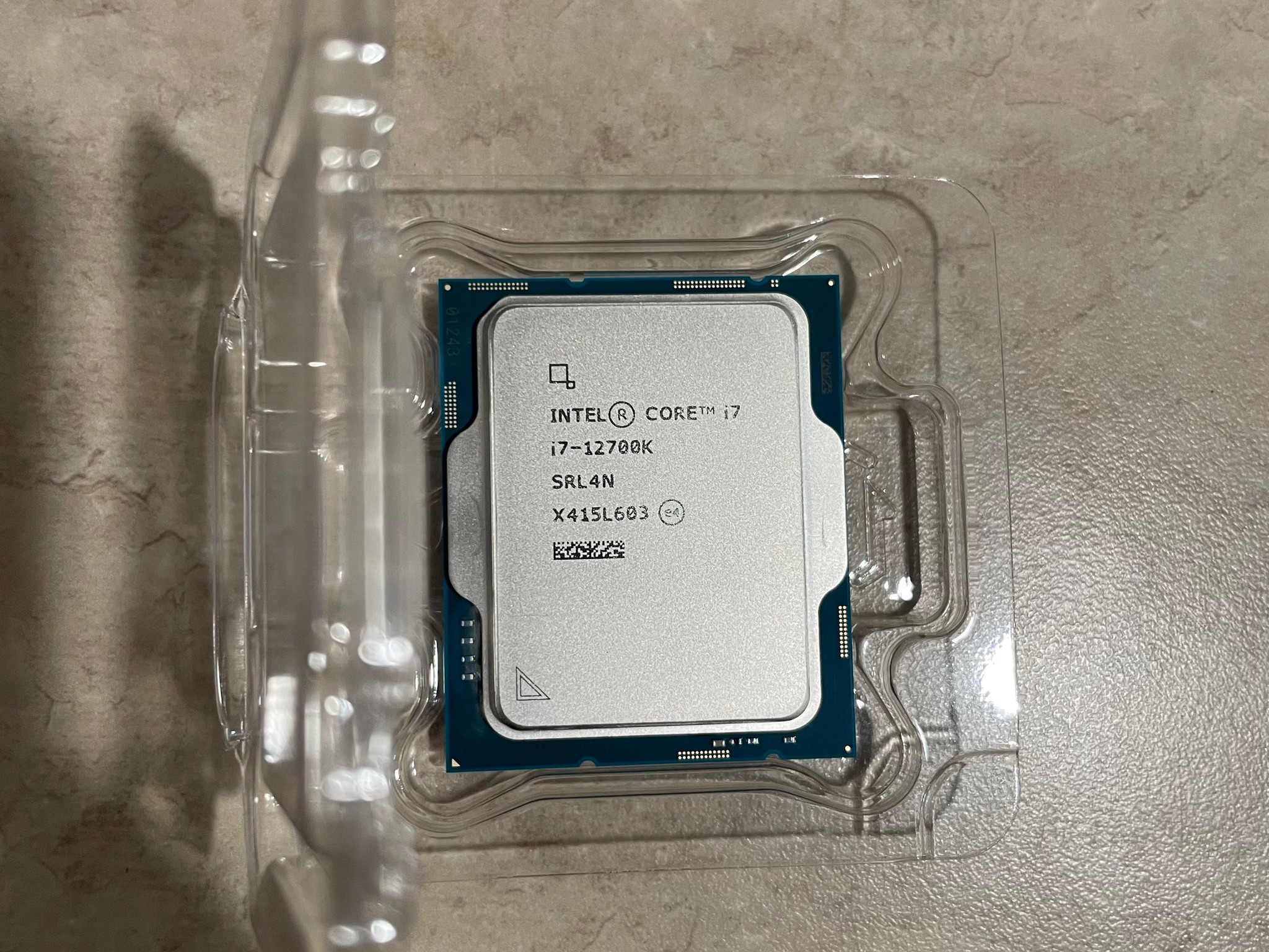 Intel Core i7 12700k Processor - Brand New Open Box