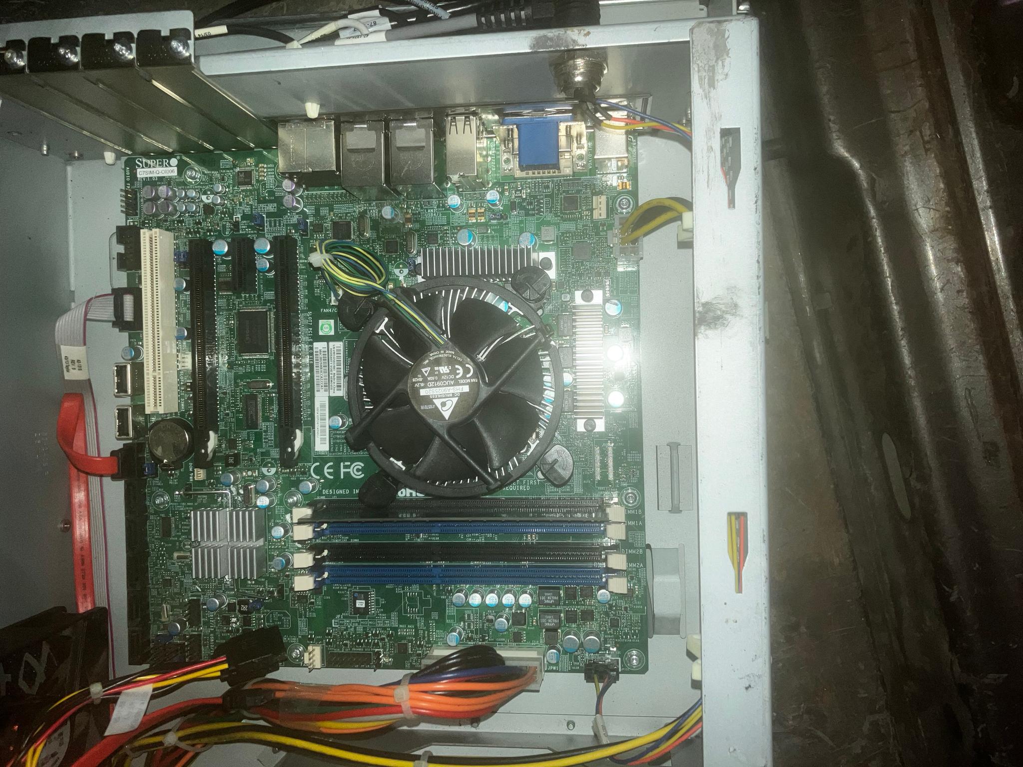 Intel i3-540 cpu with ram in working condition