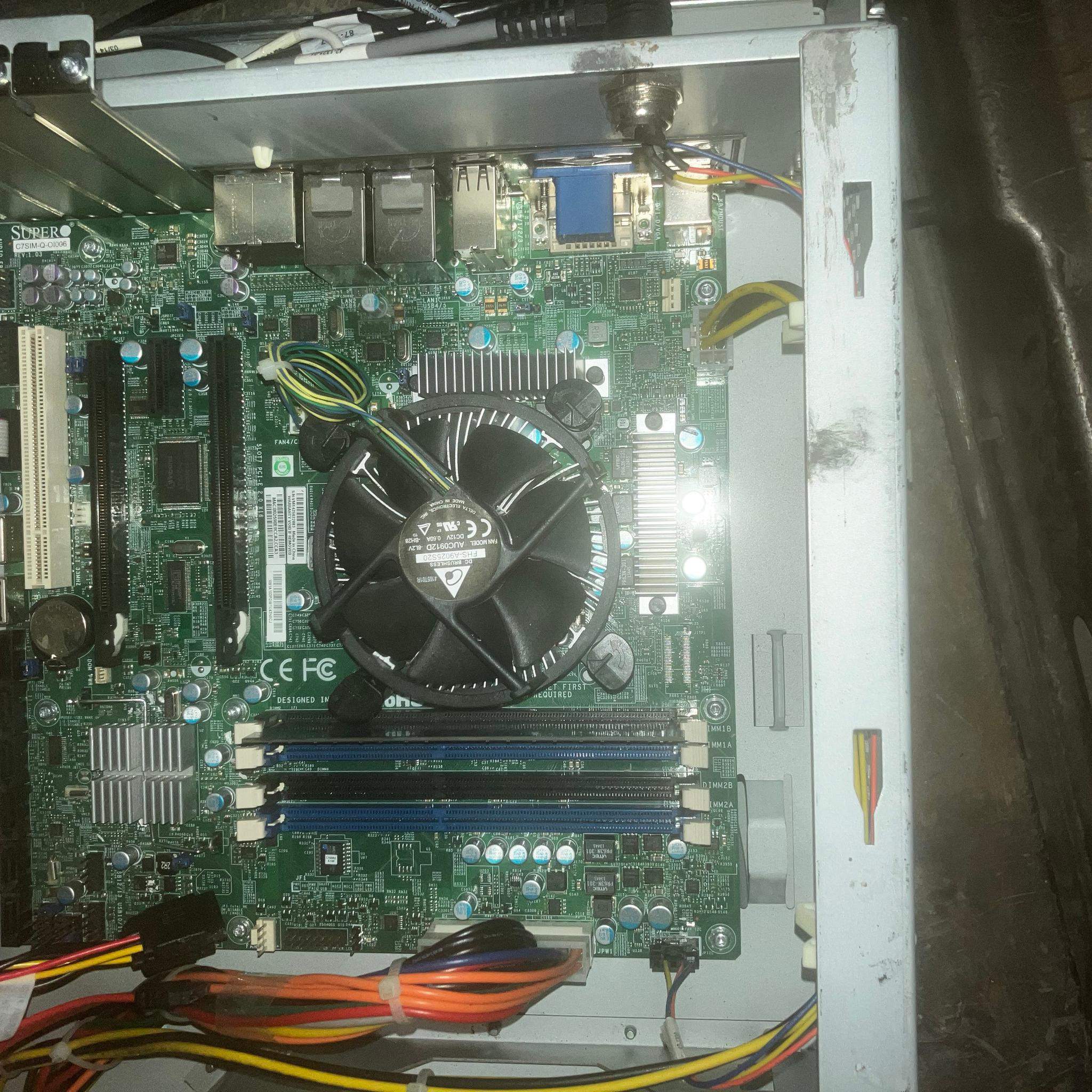 Intel i3-540 cpu with ram in working condition