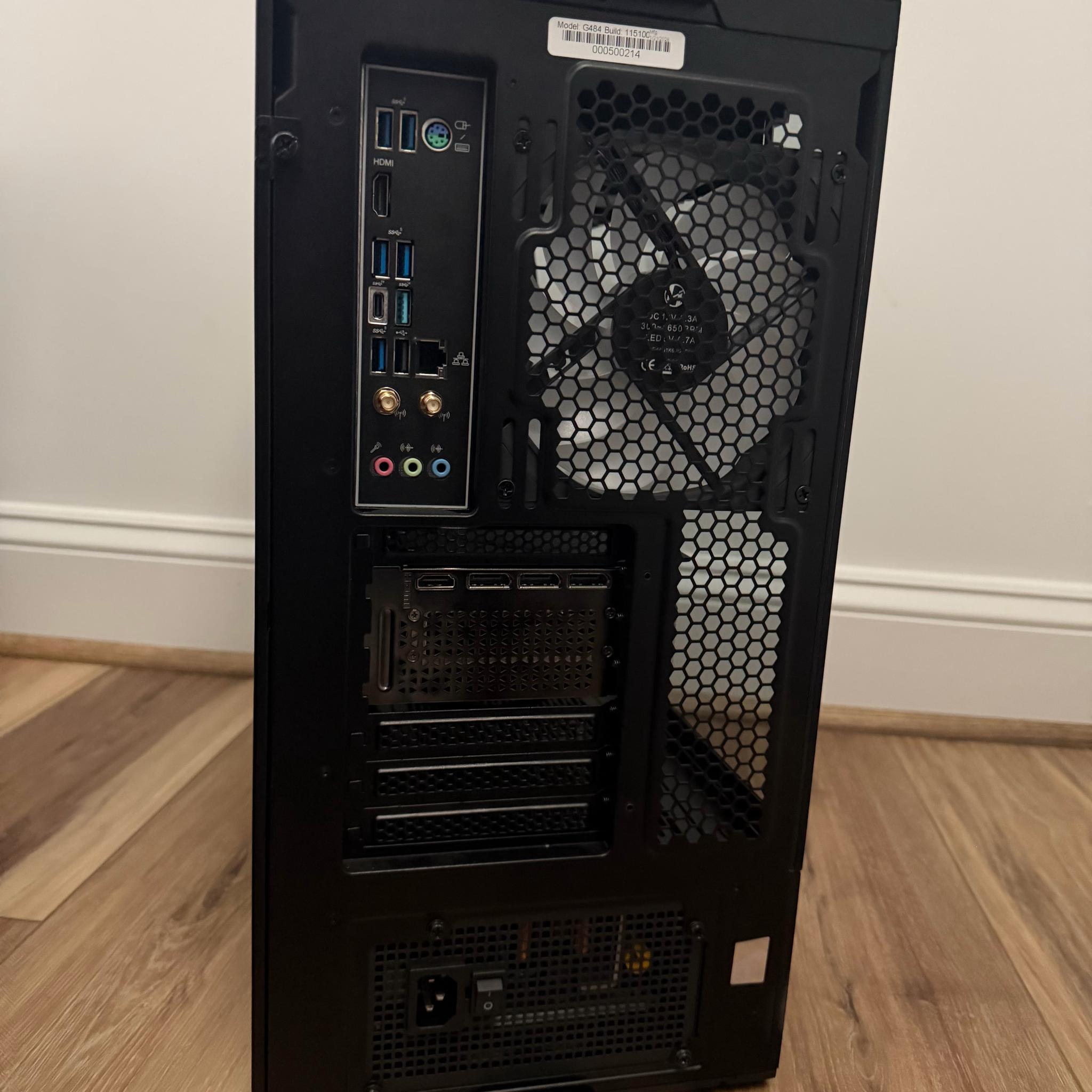 🖤⛈️"Black Thunder"⚡️🖤| 4k Gaming | RTX 5080 | 64gb DDR5 | i9 14900kf | 2tb SSD | WiFi