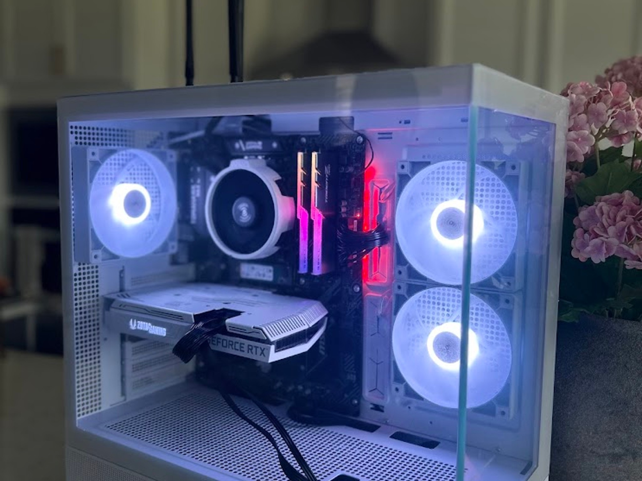 🔥ULTIMATE WHITE RGB GAMING PC – Ryzen 5 + RTX 3070 | 1TB SSD | READY TO GAME! 🔥