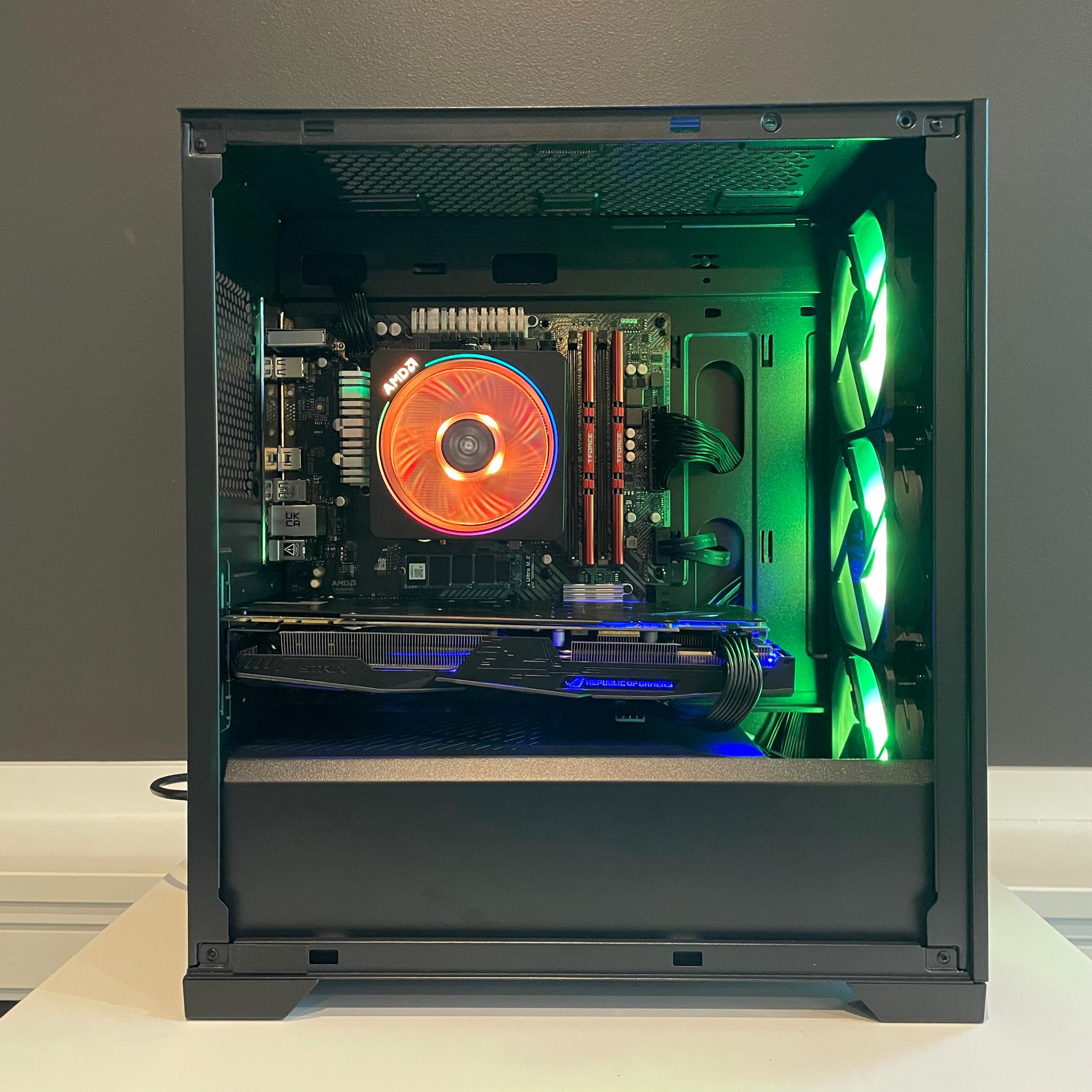🌈🌈Budget Gaming PC| GTX 1070| Ryzen 5 2600| 16gb ram| 1TB NVMe| FREE SHIPPING🌈🌈