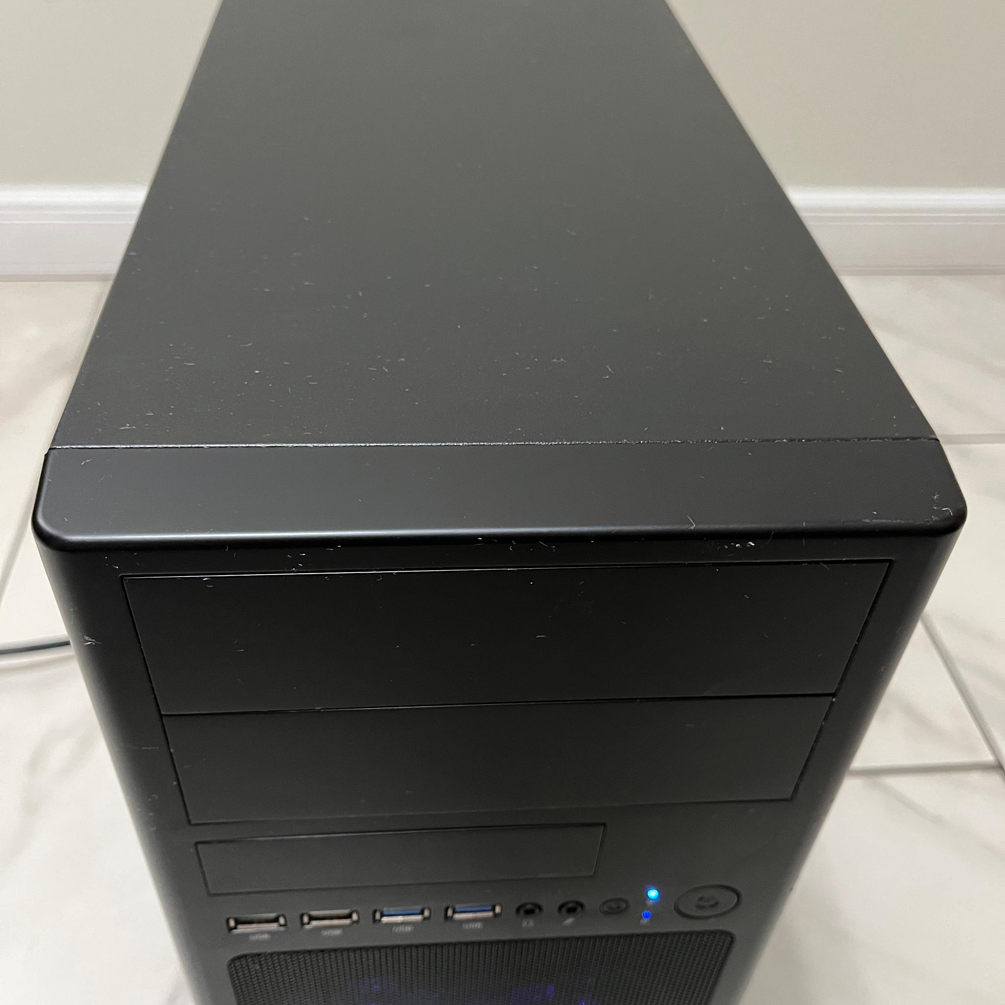 NVIDIA RTX 3060 Ti, Intel Core i5-9400f, 16GB RAM, 500GB SSD - Sleeper Gaming PC w/ Wi-Fi & BT