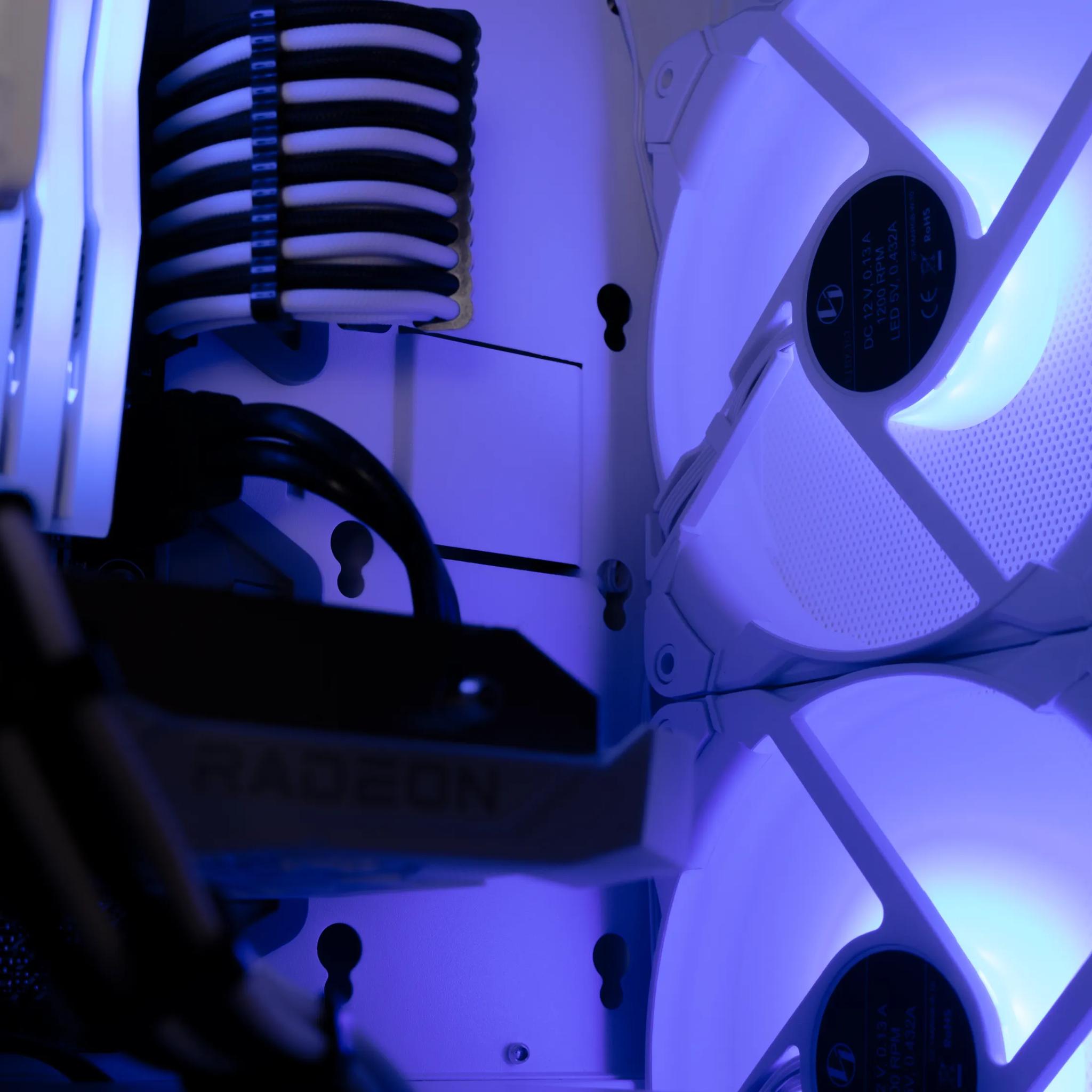 🧊 Glacier 🧊 AMD RX 6600 / AMD R5 4500 / 1TB NVME / 32GB DDR4 Ram / Air Cooler / Windows 11 Pro