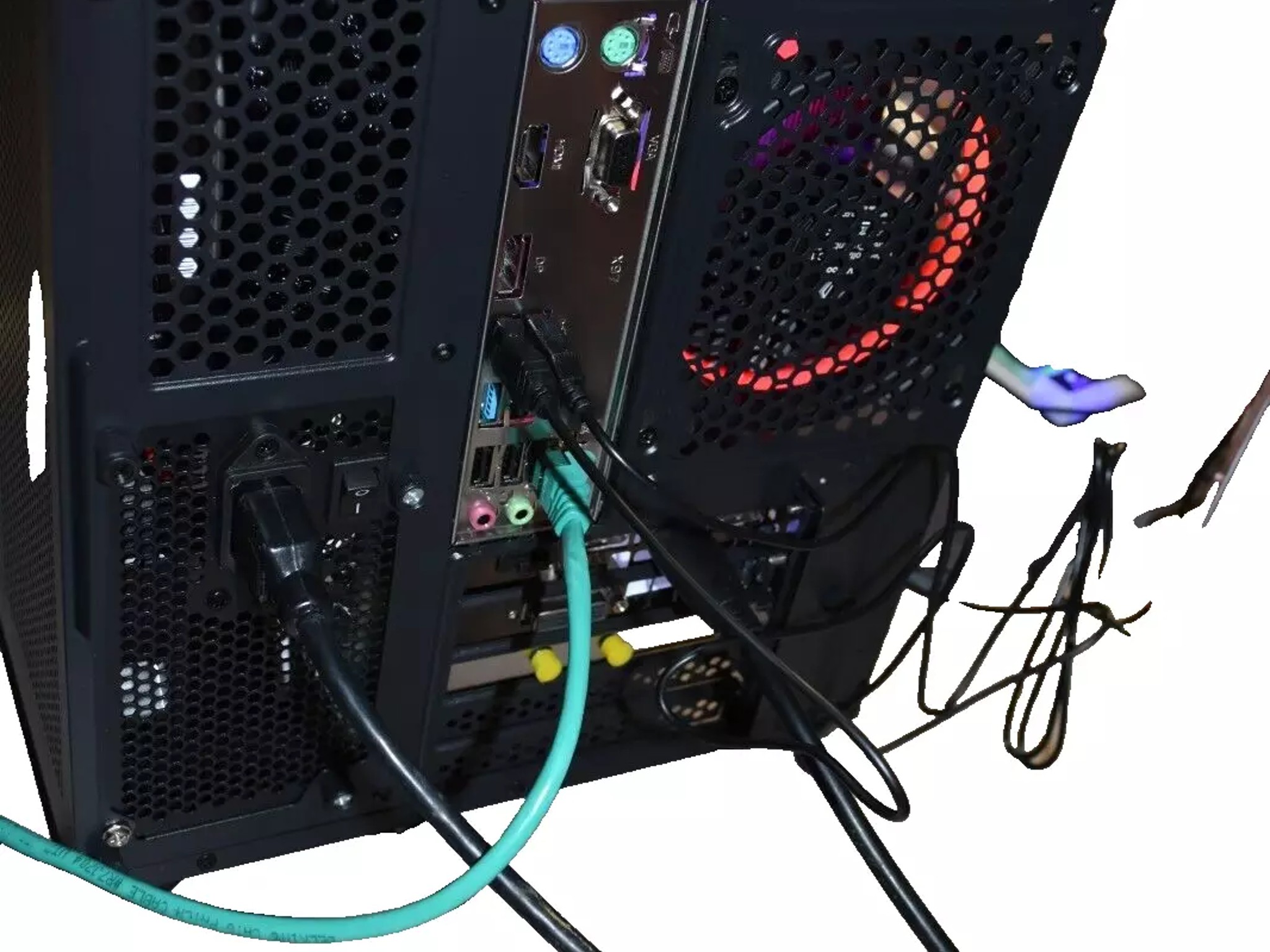 Gaming PC Intel I 5 9400 16 GB of RAM RGB GPU 1080 8 GB 1TB NVME+ 500GB HHD Custom built