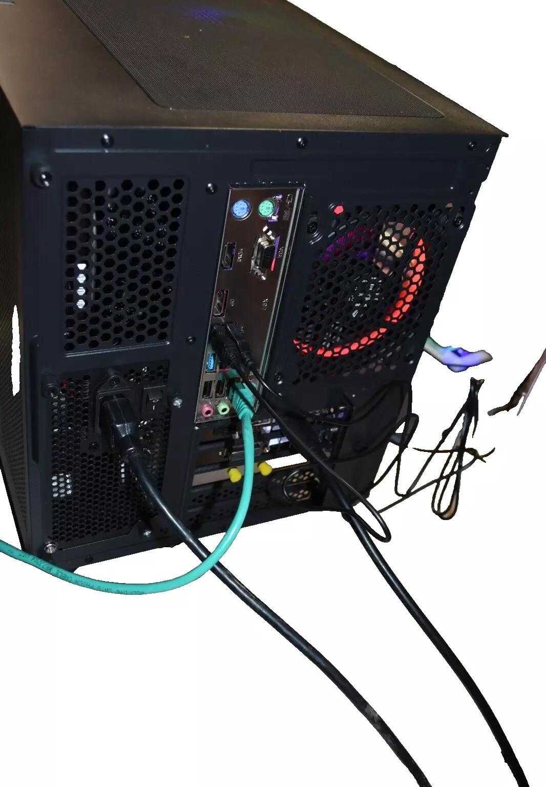 Gaming PC Intel I 5 9400 16 GB of RAM RGB GPU 1080 8 GB 1TB NVME+ 500GB HHD Custom built