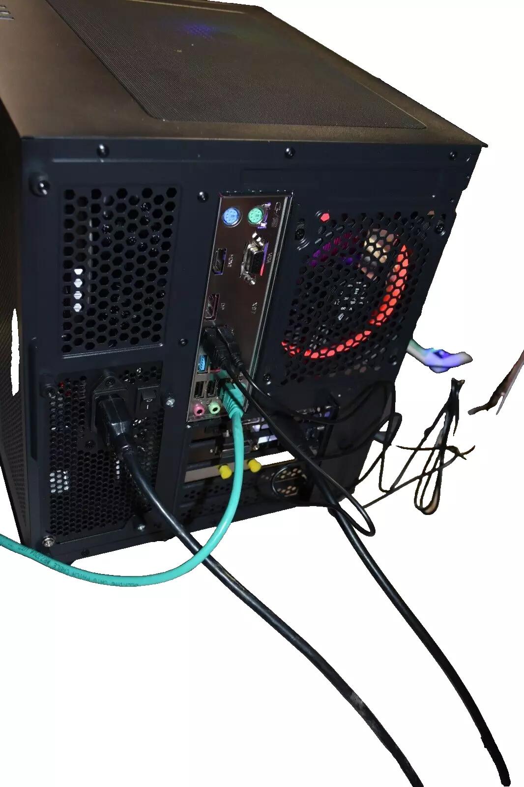 Gaming PC Intel I 5 9400 16 GB of RAM RGB GPU 1080 8 GB 1TB NVME+ 500GB HHD Custom built