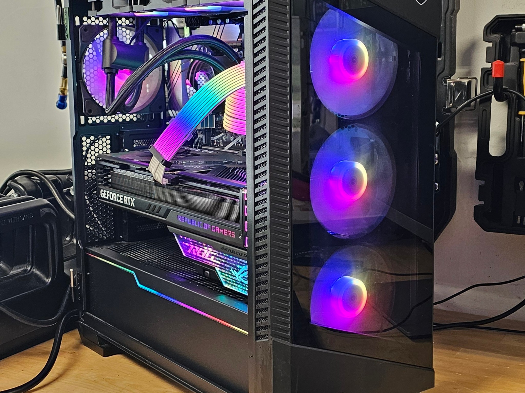 MSI MPG ATX PC Case with RGB Fans