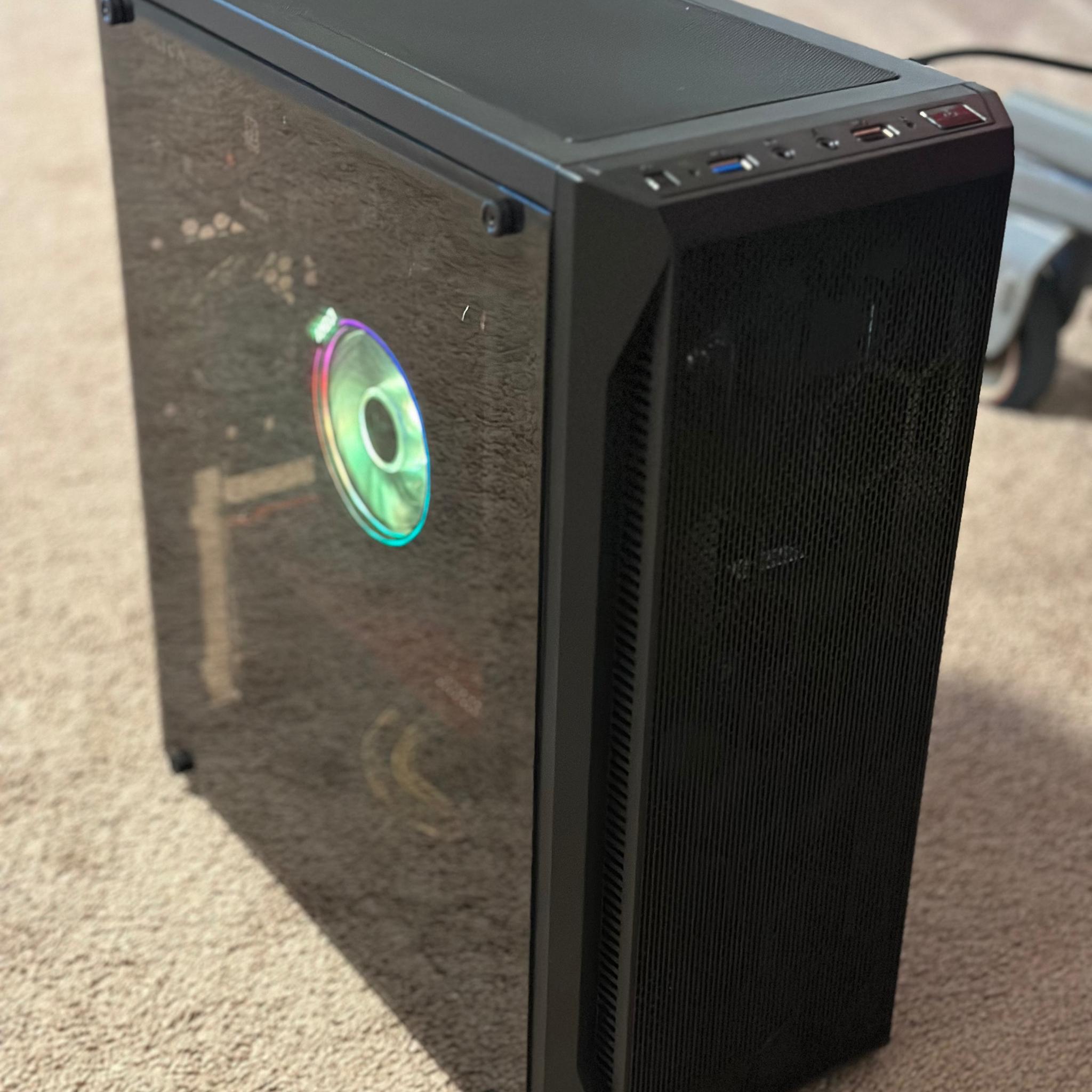 GAMING PC RX 5700XT 8gb (BETTER THAN 3060) 7 3700x CPU 16gb ram 1tb NVME m.2 SSD