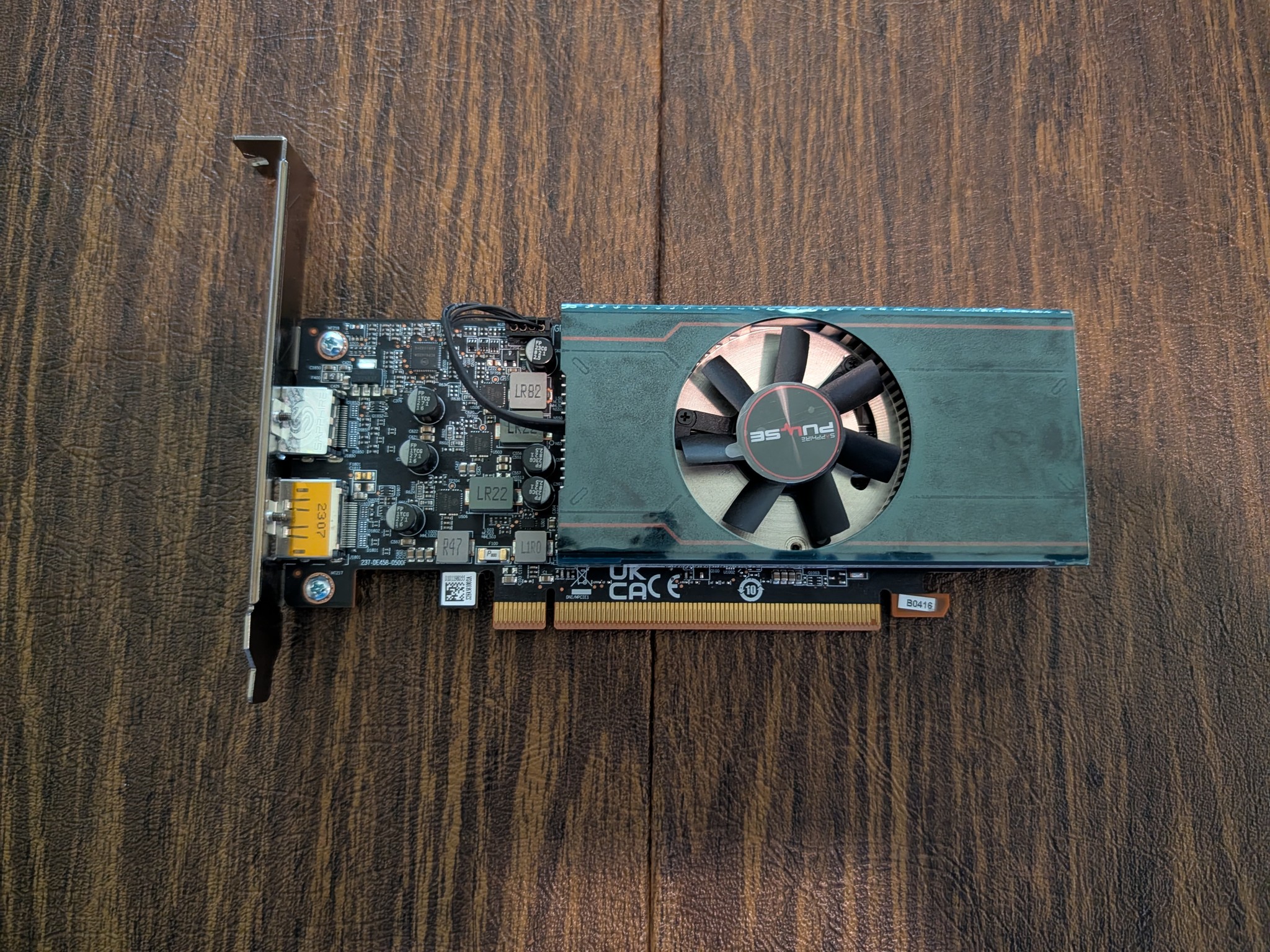 SAPPHIRE PULSE AMD Radeon RX 6400 4GB GDDR6 Low Profile