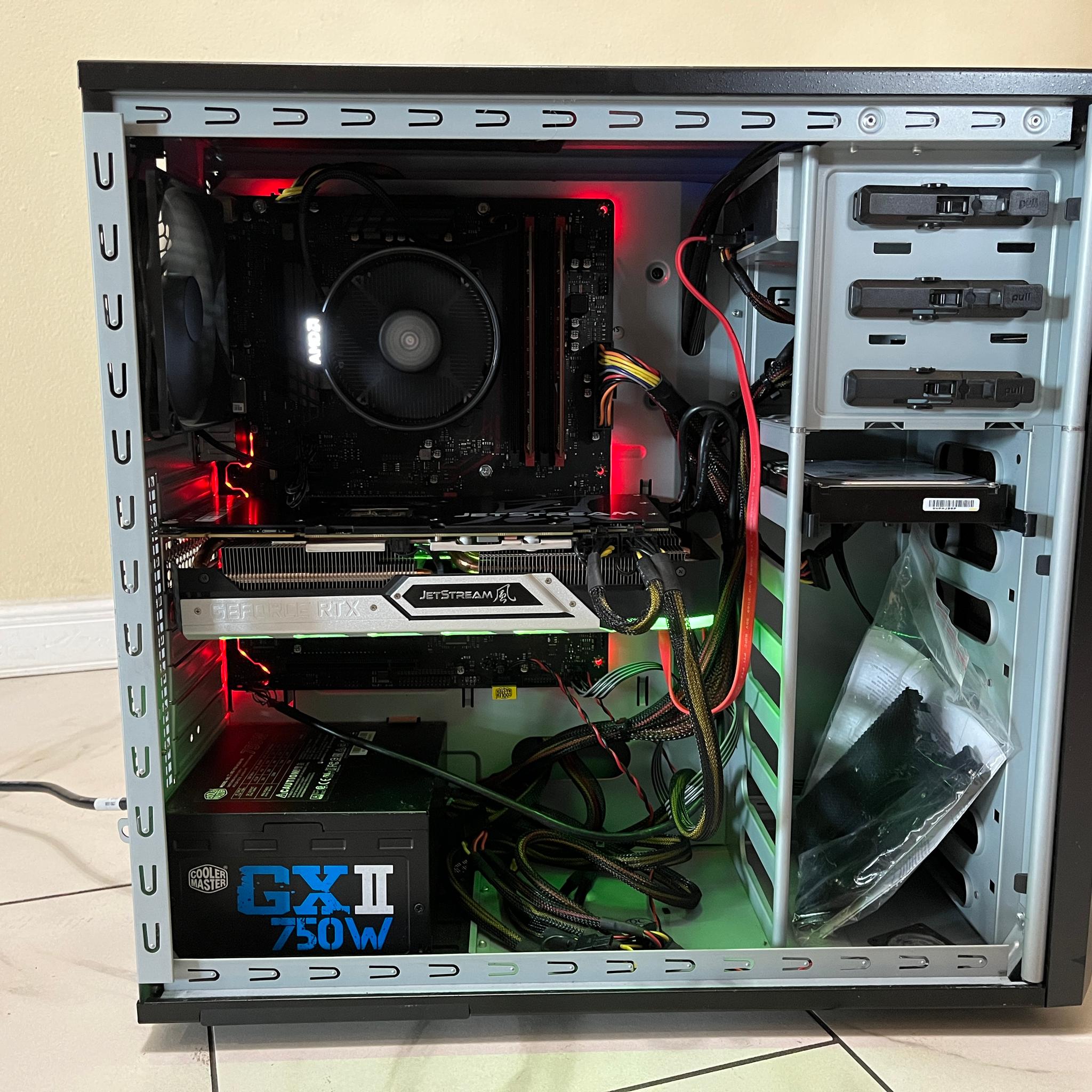 🟠🔥NVIDIA RTX 2070 Super, Ryzen 5 3600, 16GB RAM, 1 TB Storage, High Performance Gaming PC 🖥️🔥