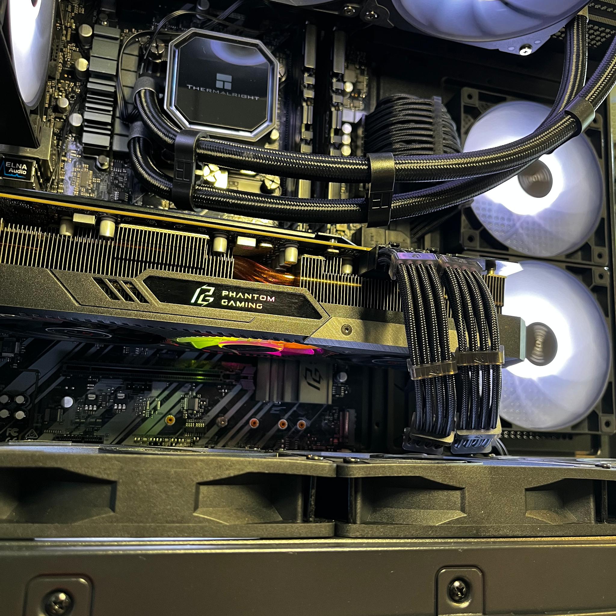 Black Gaming PC(RX 5700xt+ i5 8400)