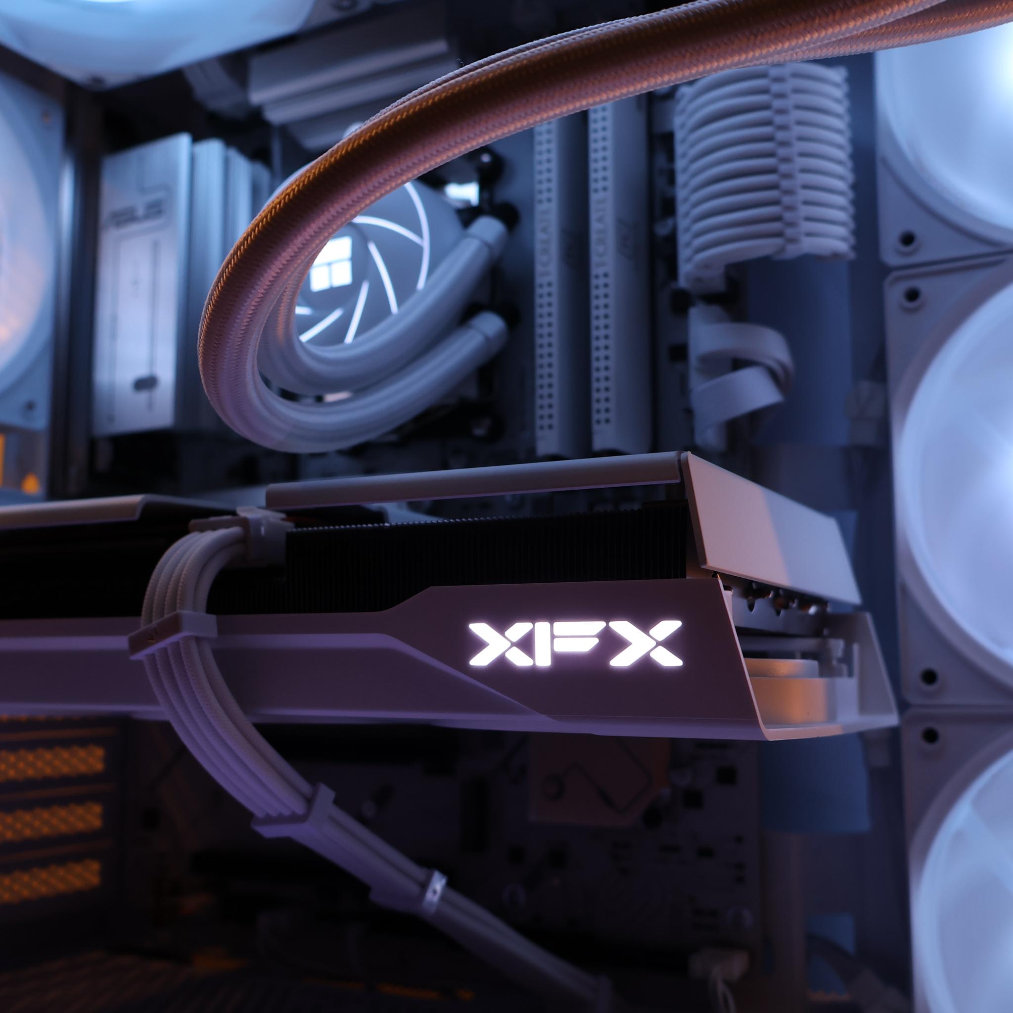 White AM5 Gaming PC | 9060XT | 7600x | 16GB DDR5 | 1TB SSD