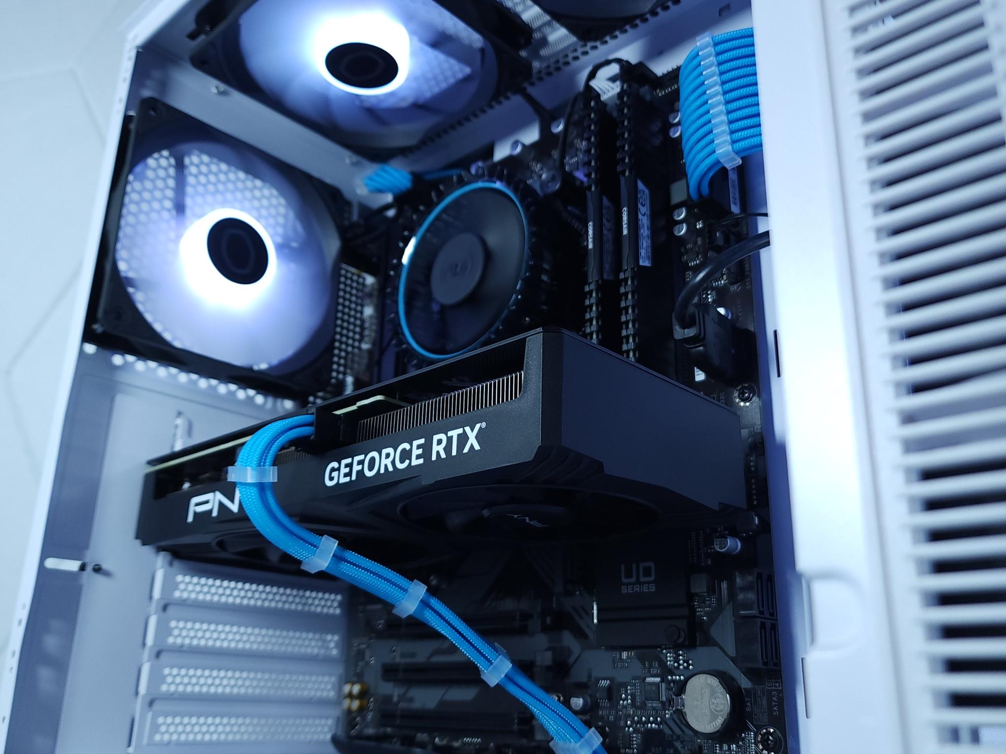💙RTX 4070●Core i5 12400F●1440p Gaming Computer
