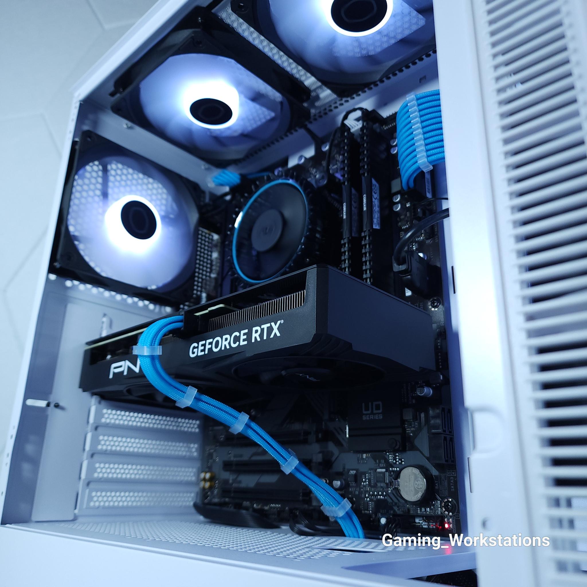💙RTX 4070●Core i5 12400F●1440p Gaming Computer