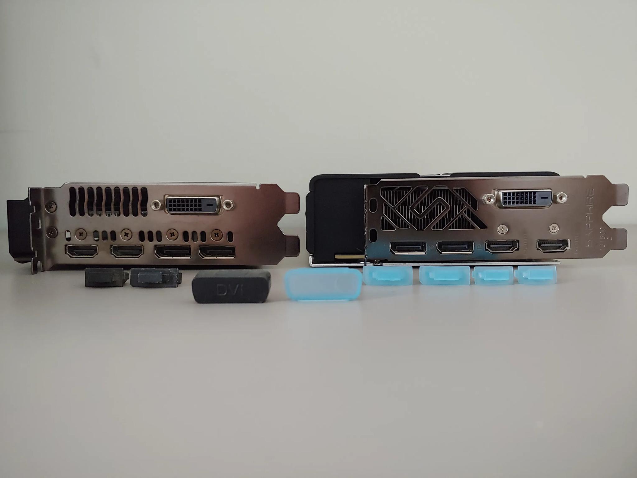 Lot of 8 AMD GPUs – RX 5700 XT (x6) + RX 580 (x2) – VBIOS Disk Included – Clean, Working, A/C Stored