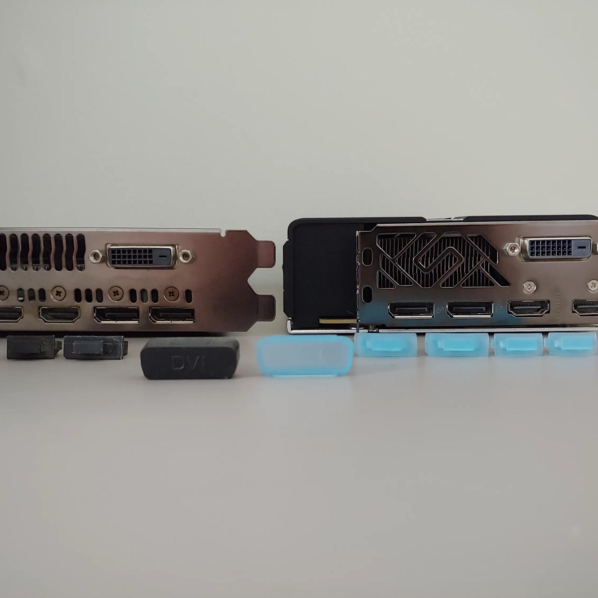 Lot of 8 AMD GPUs – RX 5700 XT (x6) + RX 580 (x2) – VBIOS Disk Included – Clean, Working, A/C Stored