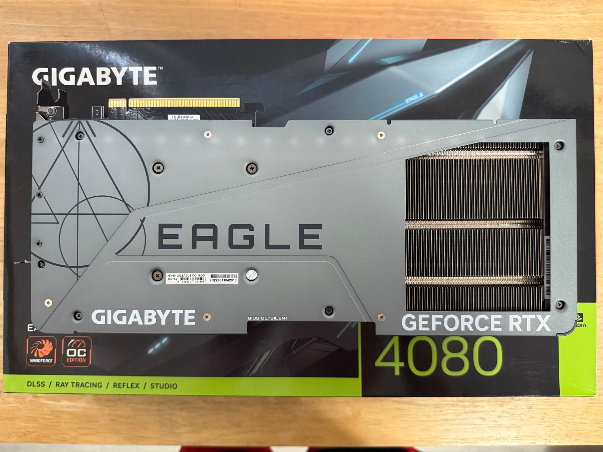 GeForce RTX 4080 Gigabyte Eagle OC 16GB