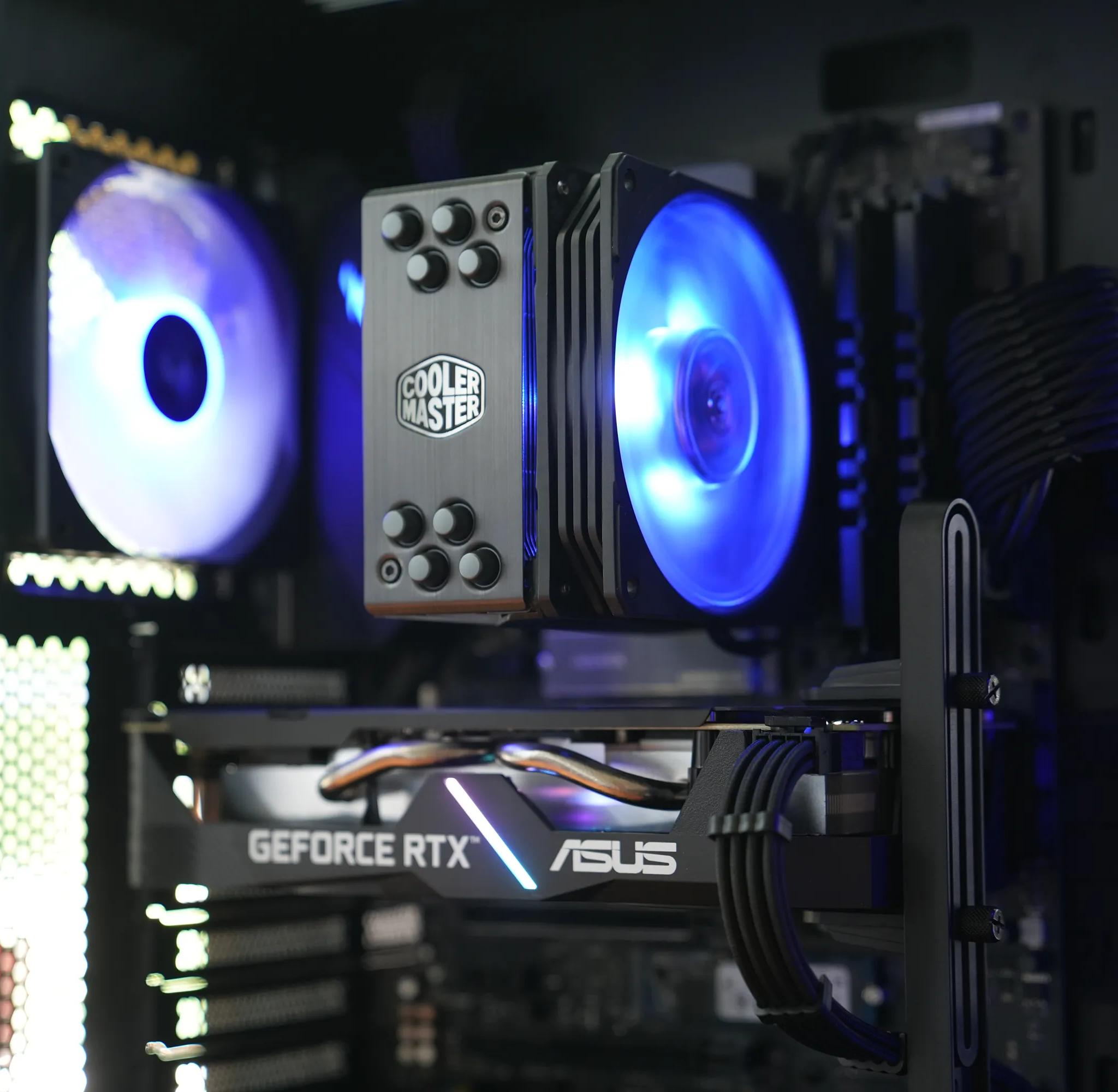 ⚫ Midnight Glow 🌟 : Ryzen 7 3700X | RTX 2060 6GB | 16GB 3600MHz DDR4 | 1.2TB SSD | Black Gaming PC