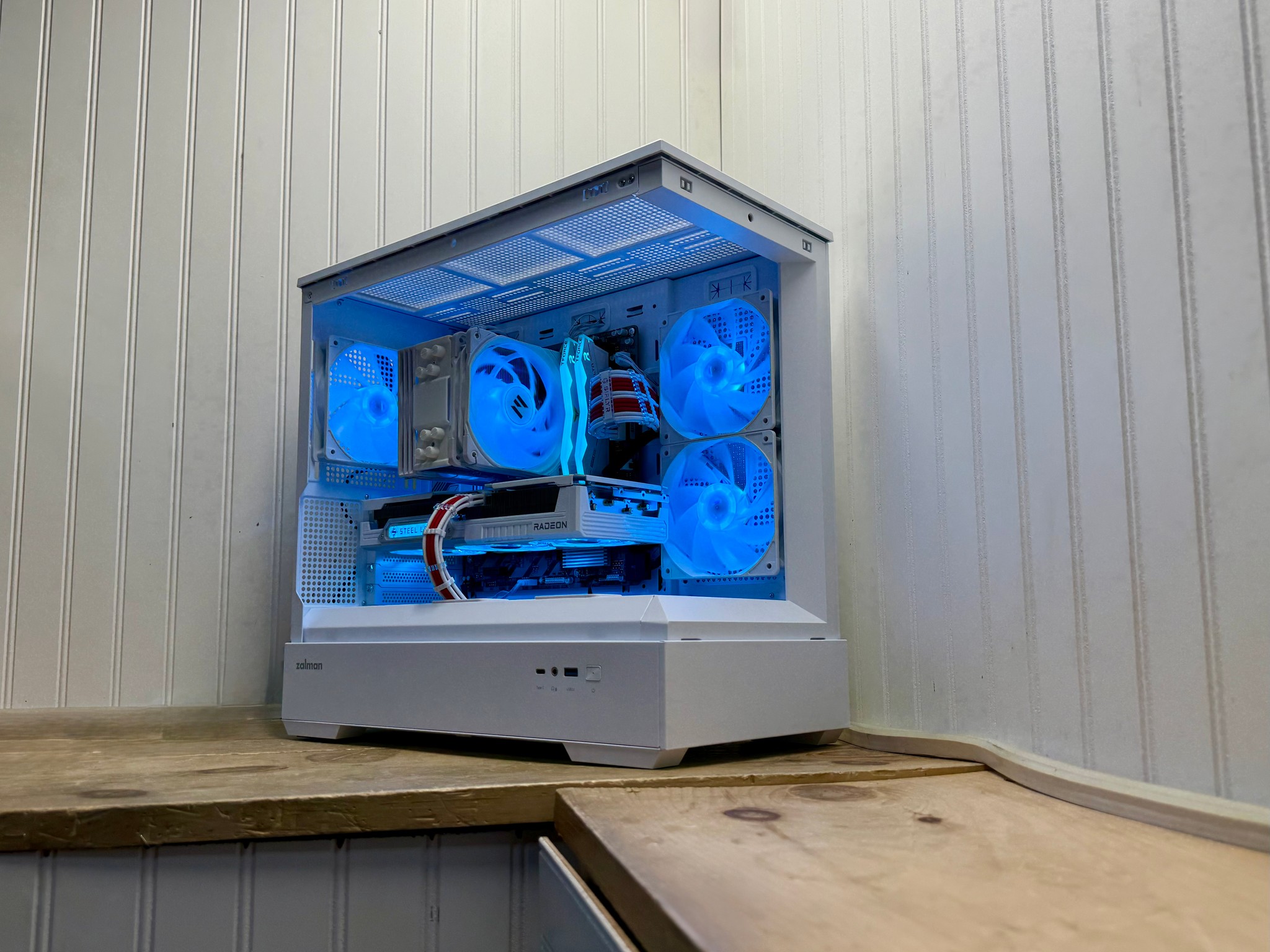 ❄️ Arctic Strike – 1440p Beast | RX 9060 XT 16GB | Ryzen 5 9600X | 4TB/16gb ddr5/650 watt psu ❄️