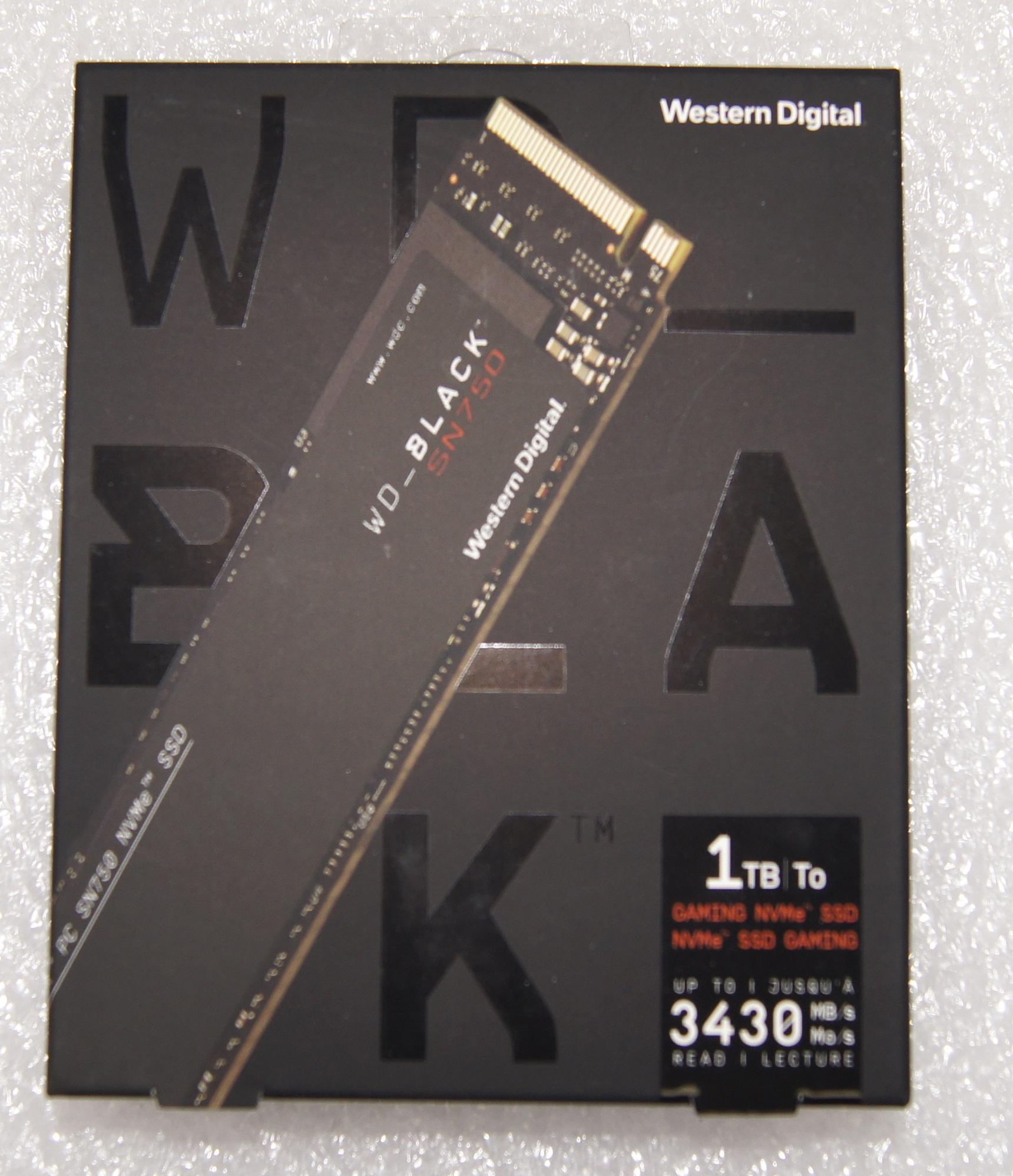 Western Digital 1TB SN750 NVMe Internal Gaming SSD - WDS100T3X0C