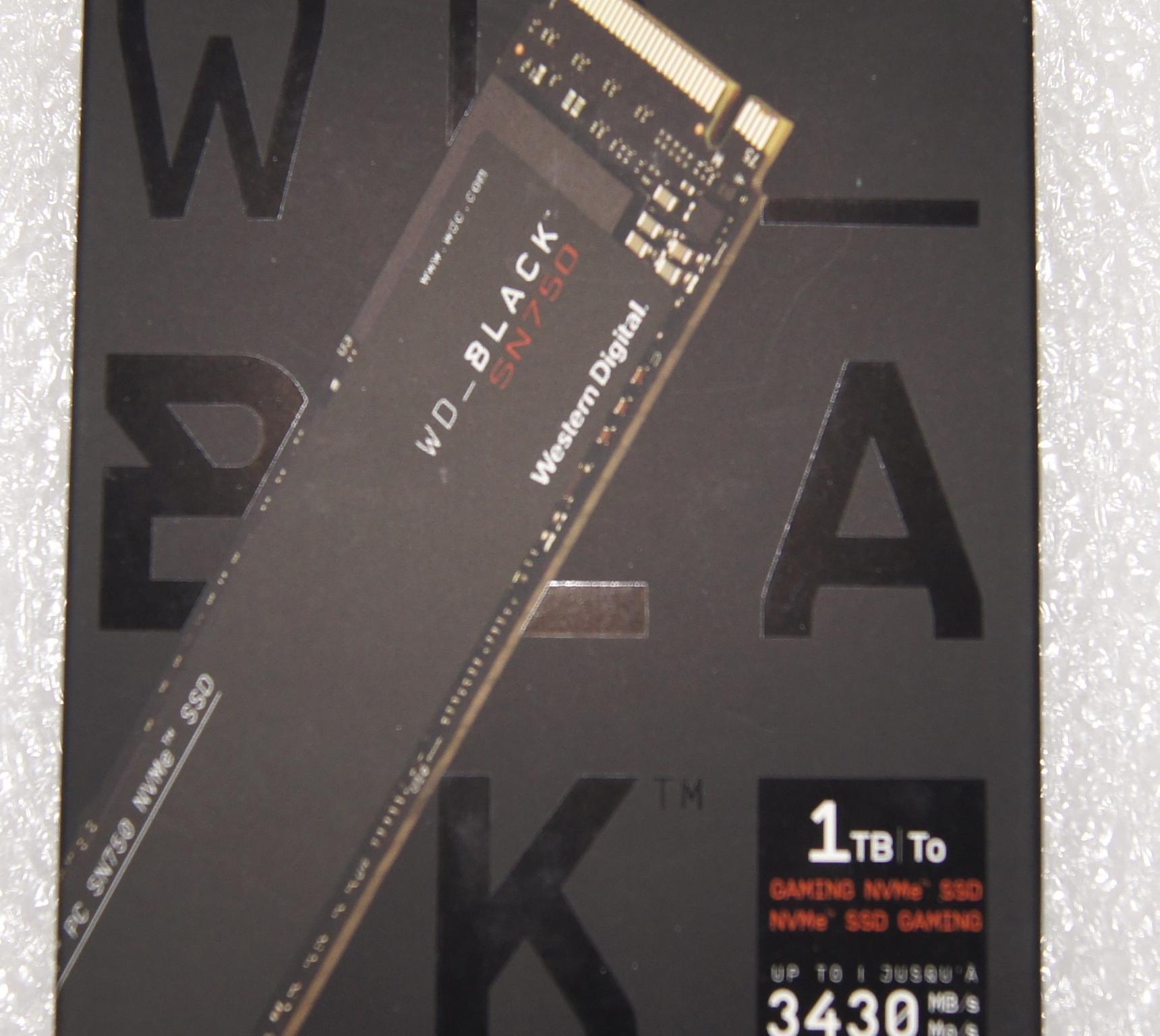 Western Digital 1TB SN750 NVMe Internal Gaming SSD - WDS100T3X0C