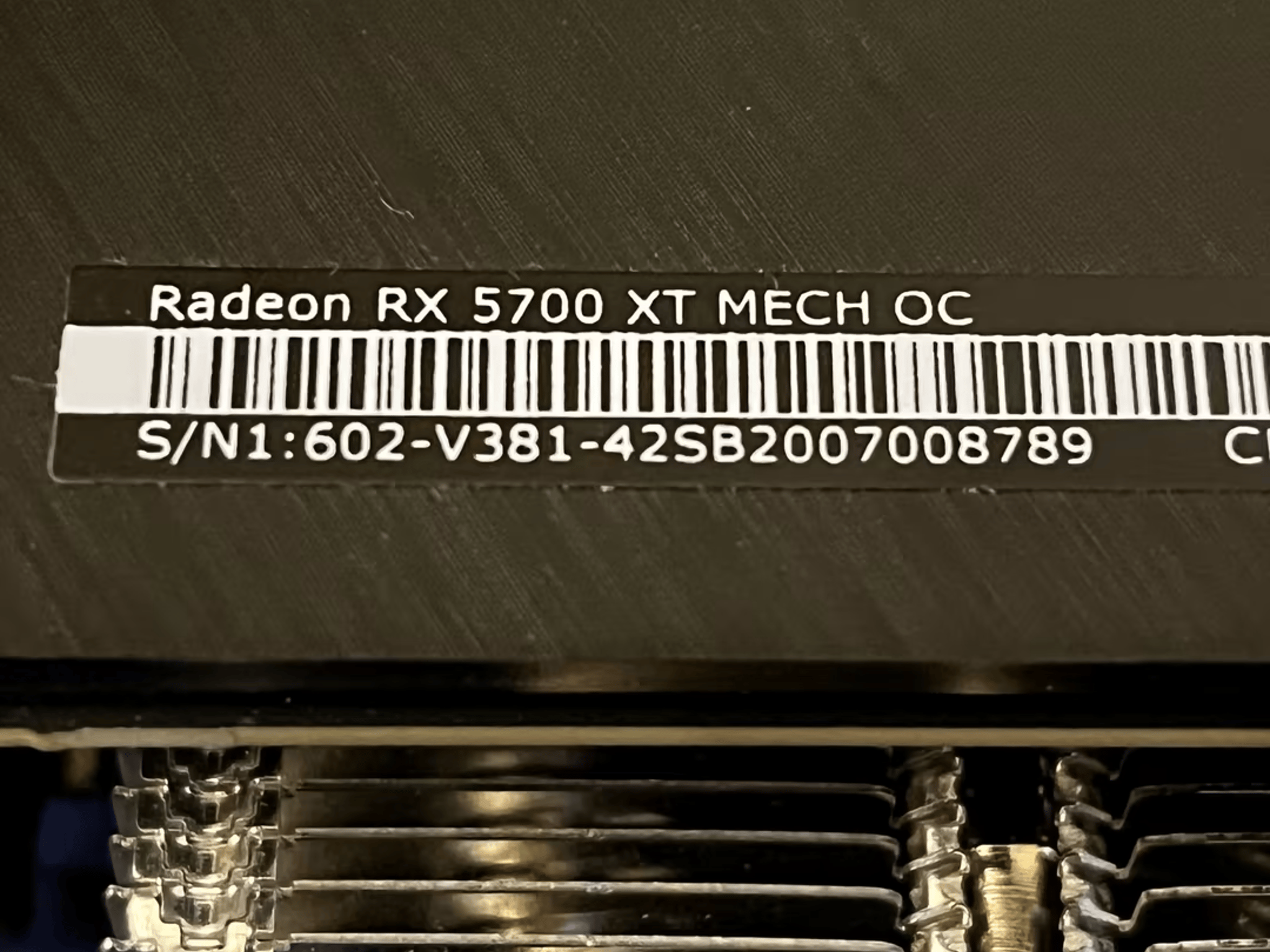 MSI 5700XT Mech OC 