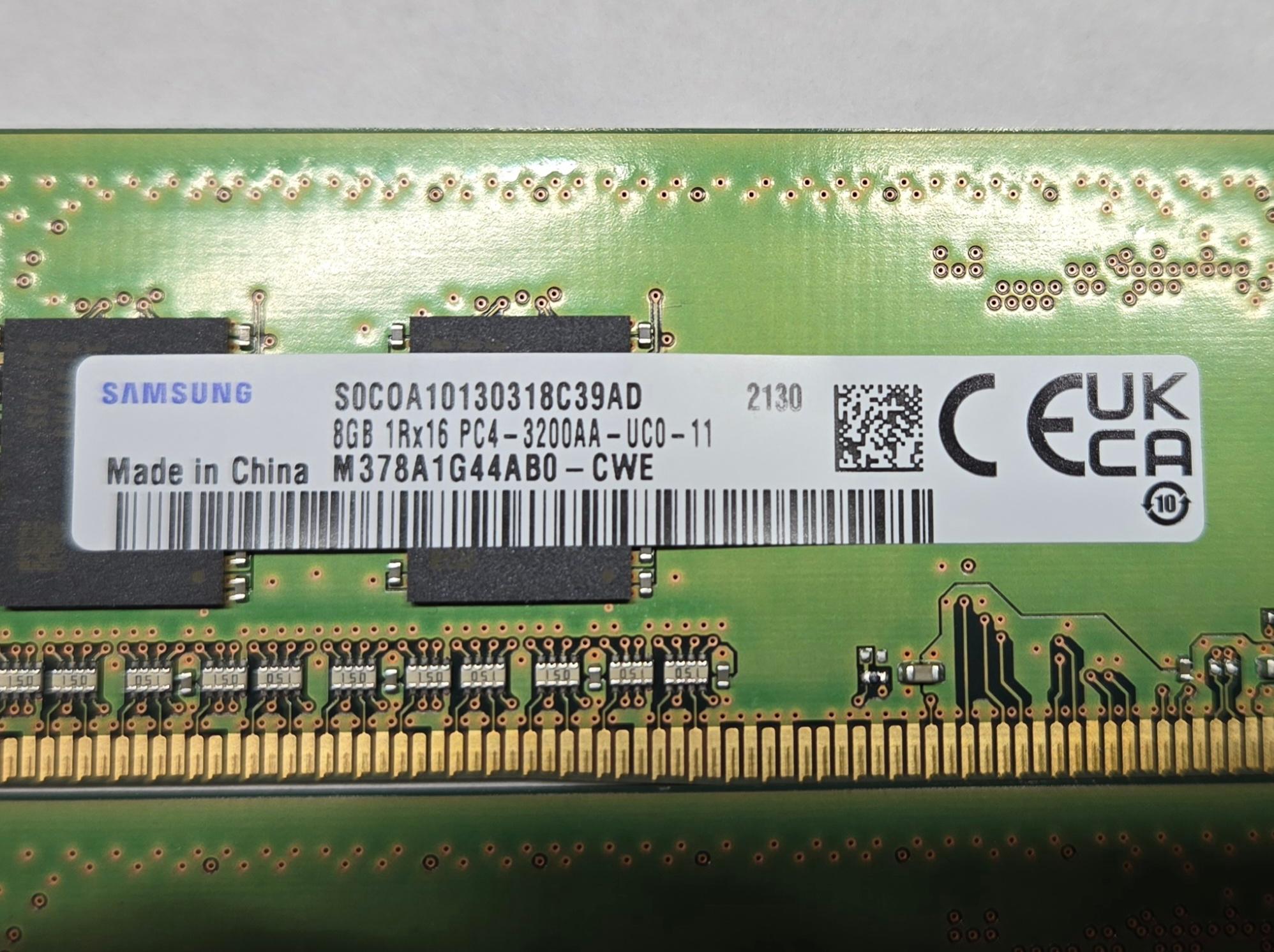 Samsung 16GB (2x8GB) DDR4 3200MHz RAM Kit