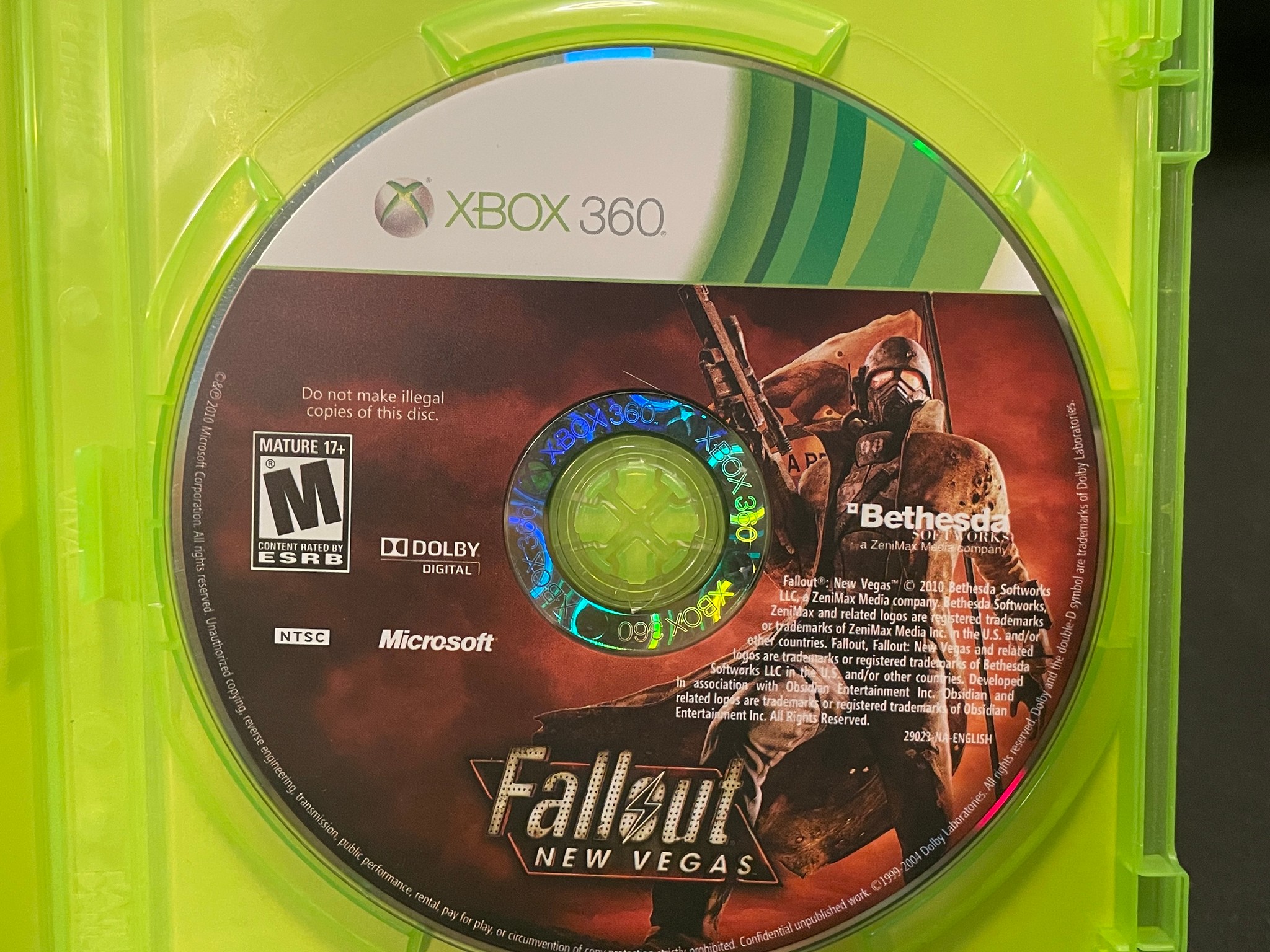 Fallout New Vegas Xbox 360