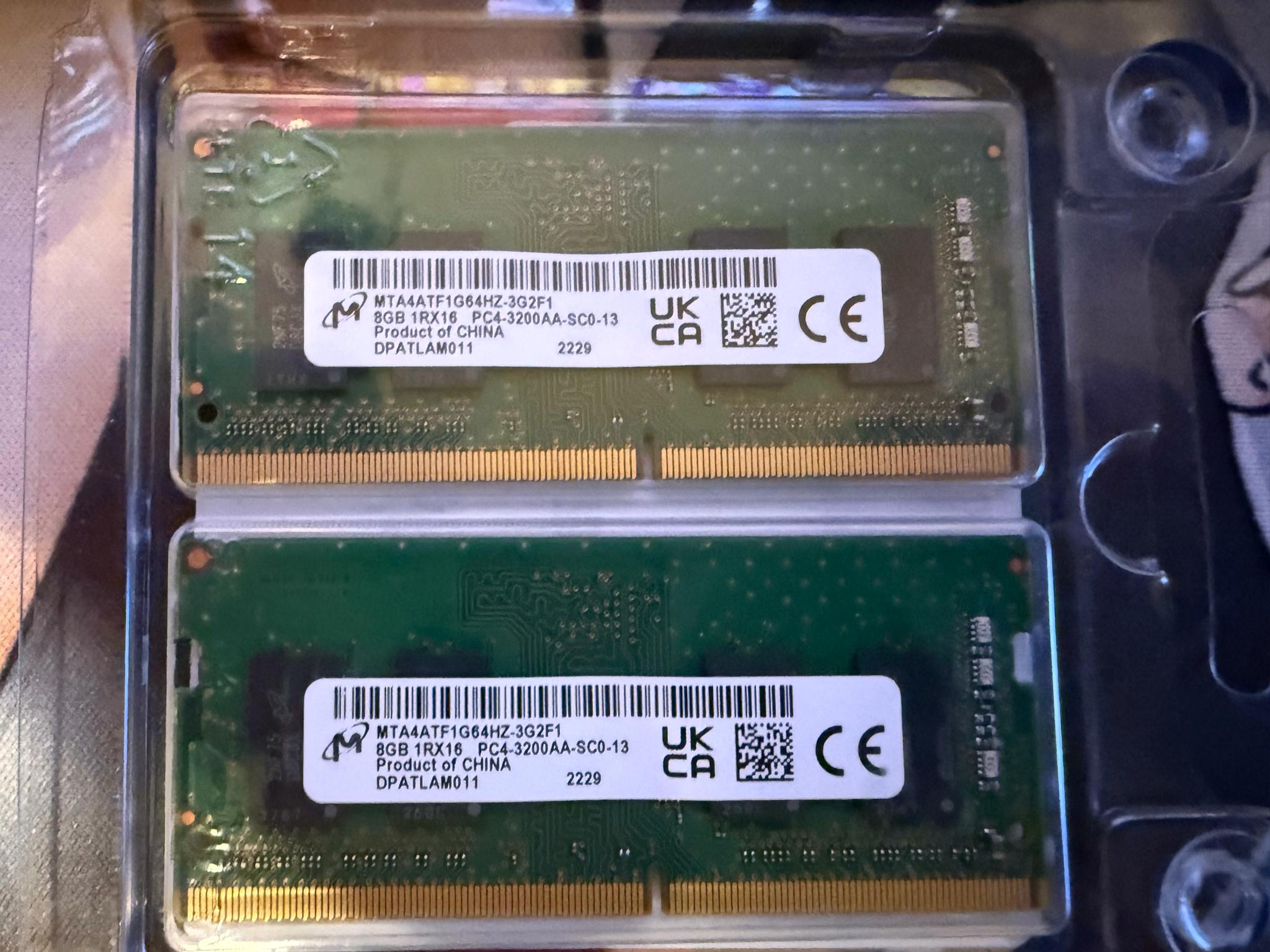 Micron SODIMM 8GB DDR4 3200