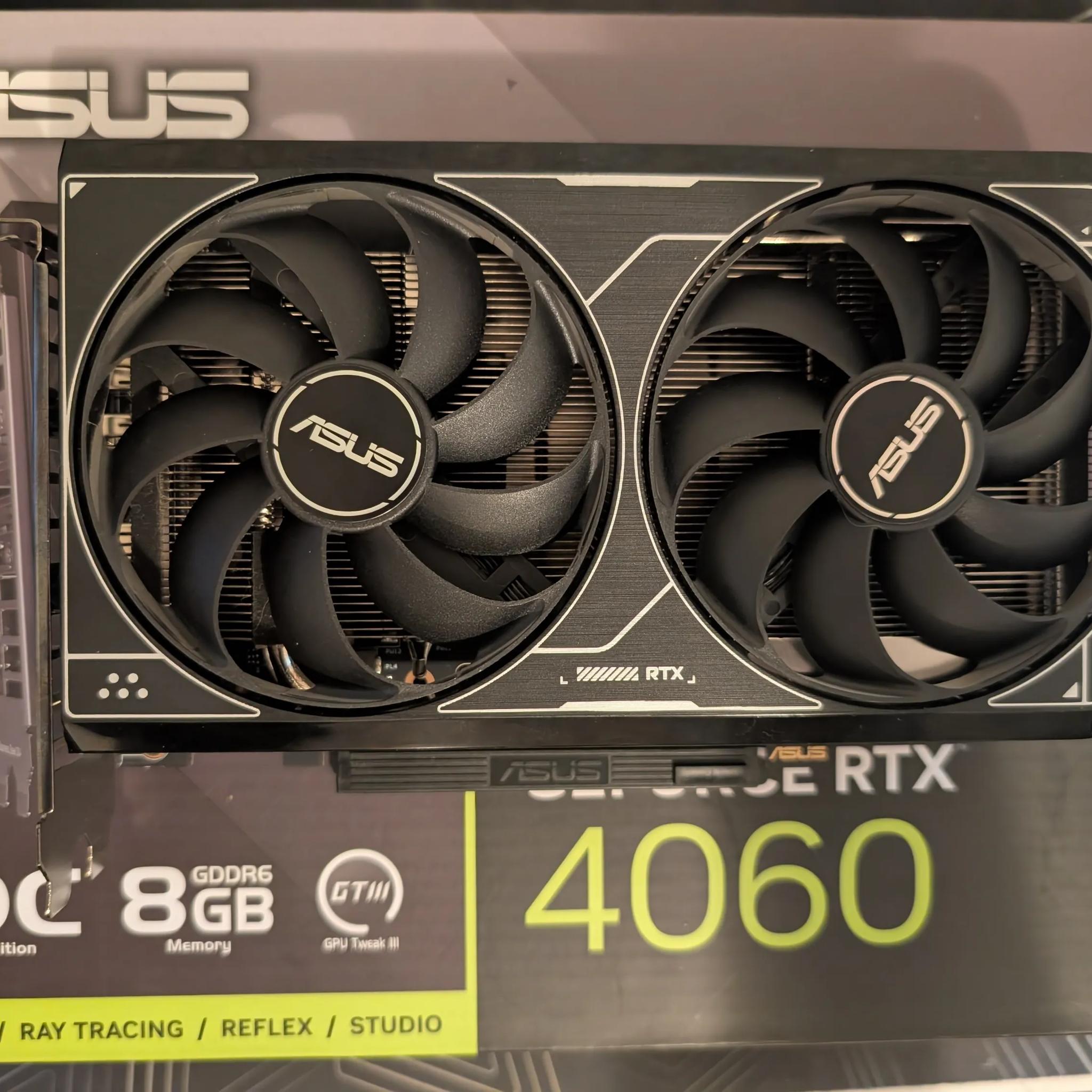ASUS Dual GeForce RTX™ 4060 V2 OC 8GB GDDR6