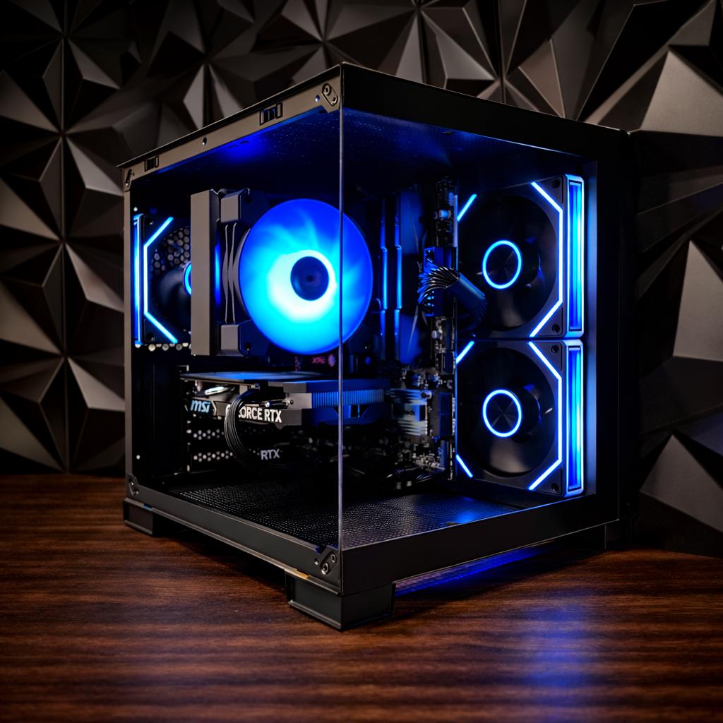 🔥 HIGH FPS CUBEX ARGB Gaming PC - RTX 4060 - R5 3500 - 16GB 3200MHz - 512GB NVME - 600W GOLD PSU
