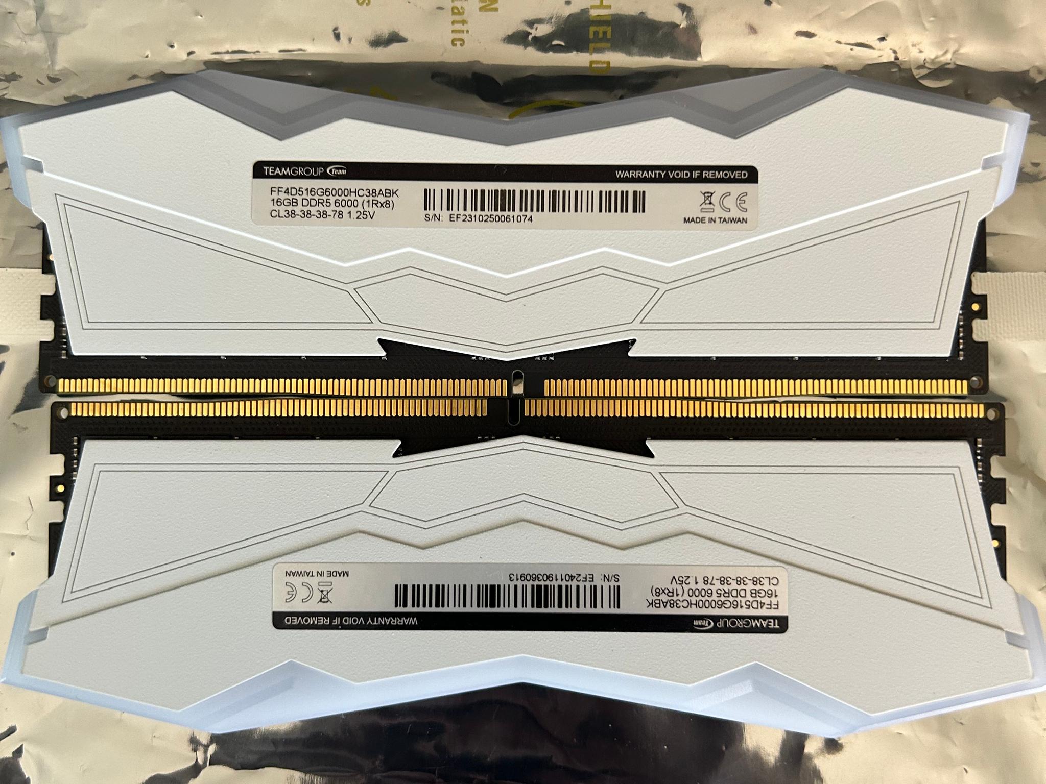 team group DDR5 6000 32GB kit