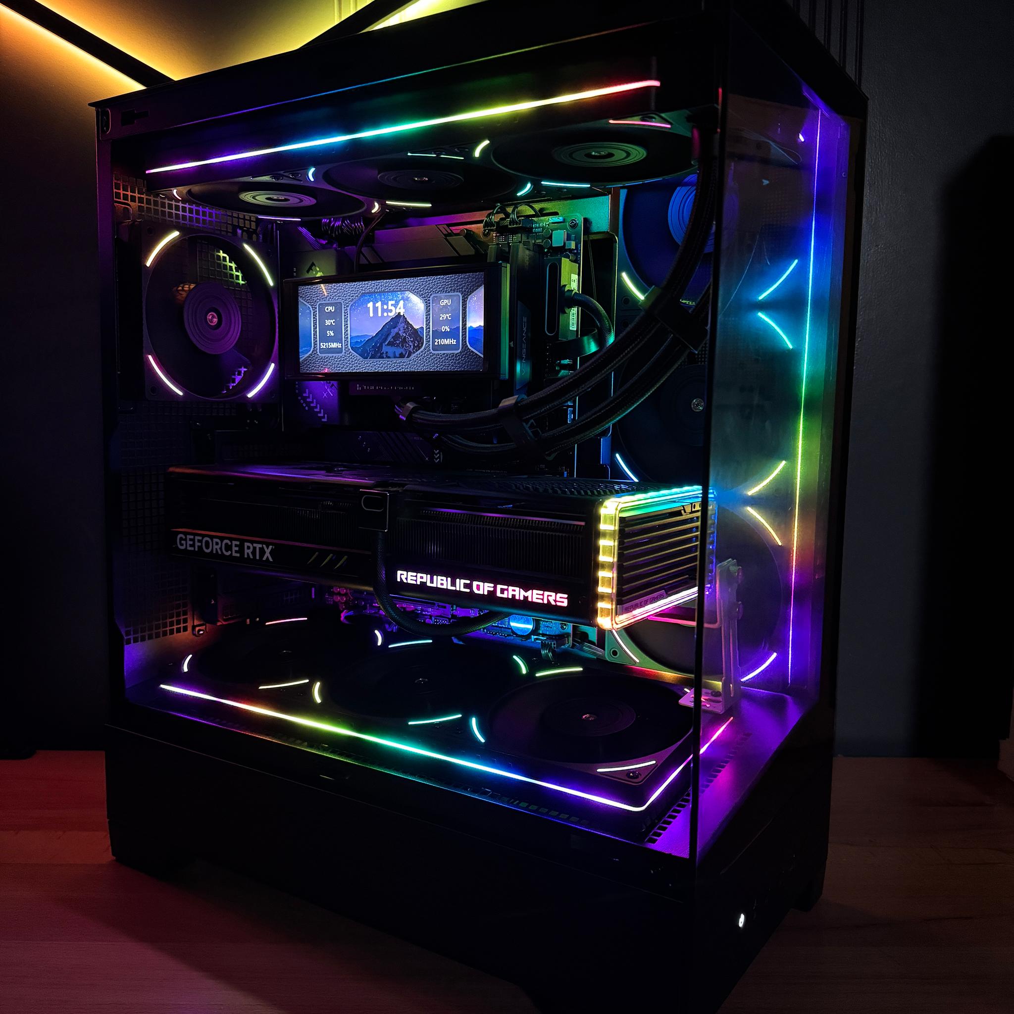 👨‍🚀🚀RTX 4090 PC | Ryzen 9800X3D | 32GB RAM | 2TB SSD | 1050W Platinum | Hydrus Cables