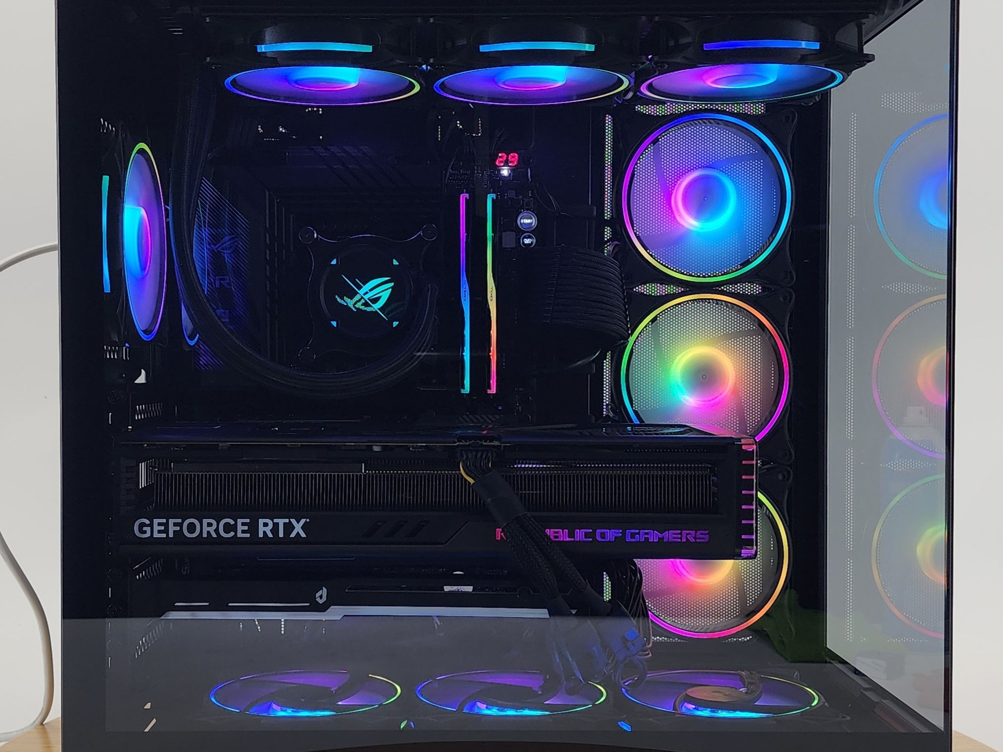 Gaming PC i9-14900K 32GB RAM 1TB SSD ROG STRIX RTX 4080 16GB Win 11 Computer
