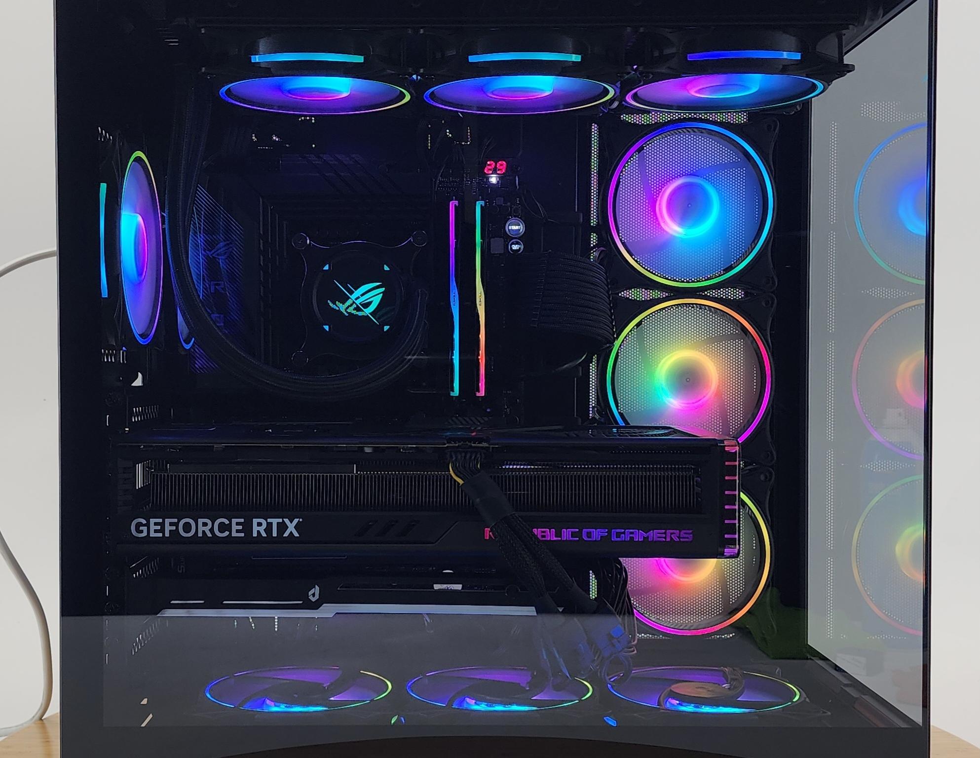 Gaming PC i9-14900K 32GB RAM 1TB SSD ROG STRIX RTX 4080 16GB Win 11 Computer