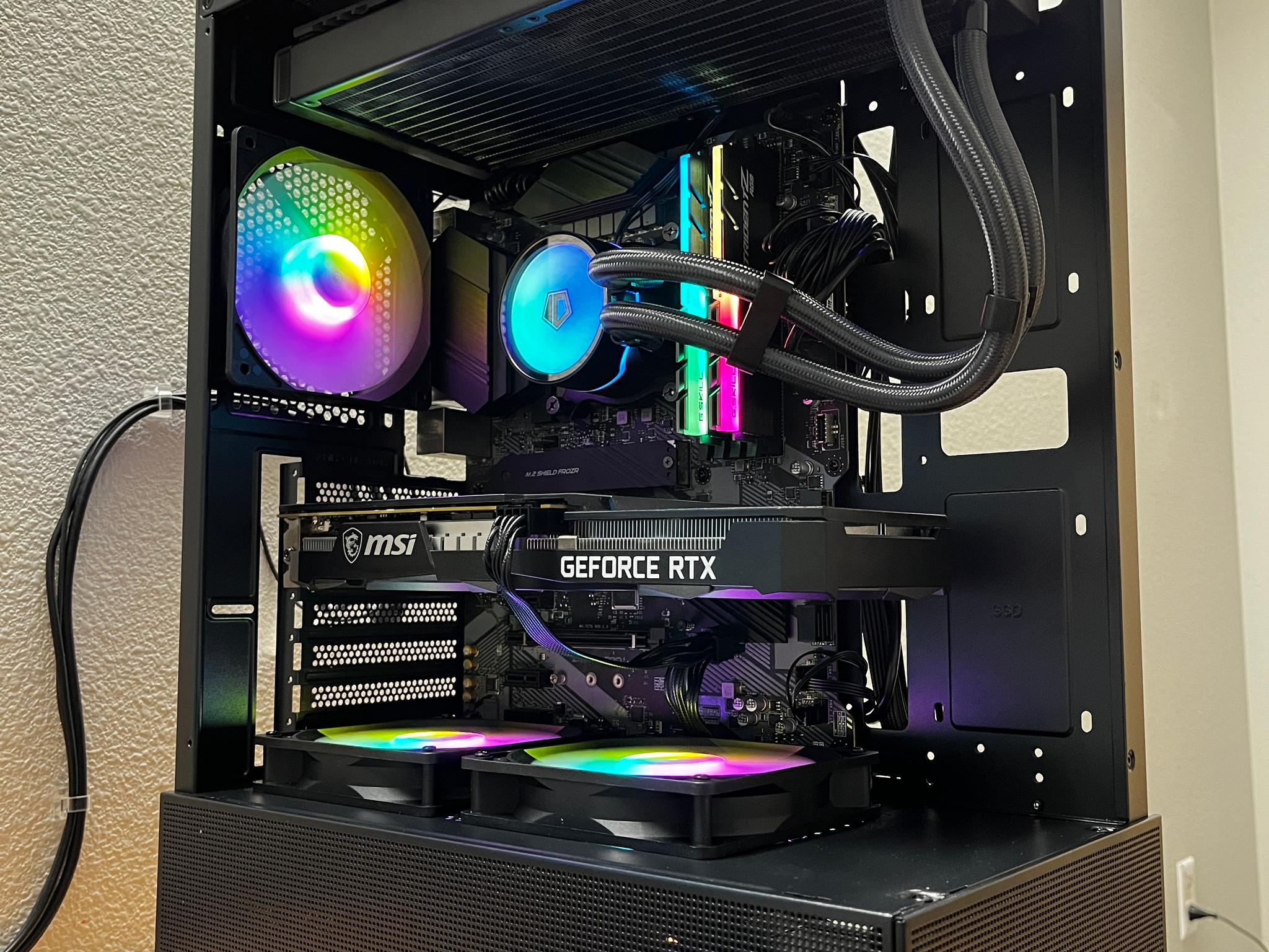 GeForce RTX 3060 12gb Custom Gaming PC - Core i5-10400F, 16GB RAM, 1TB NVMe SSD