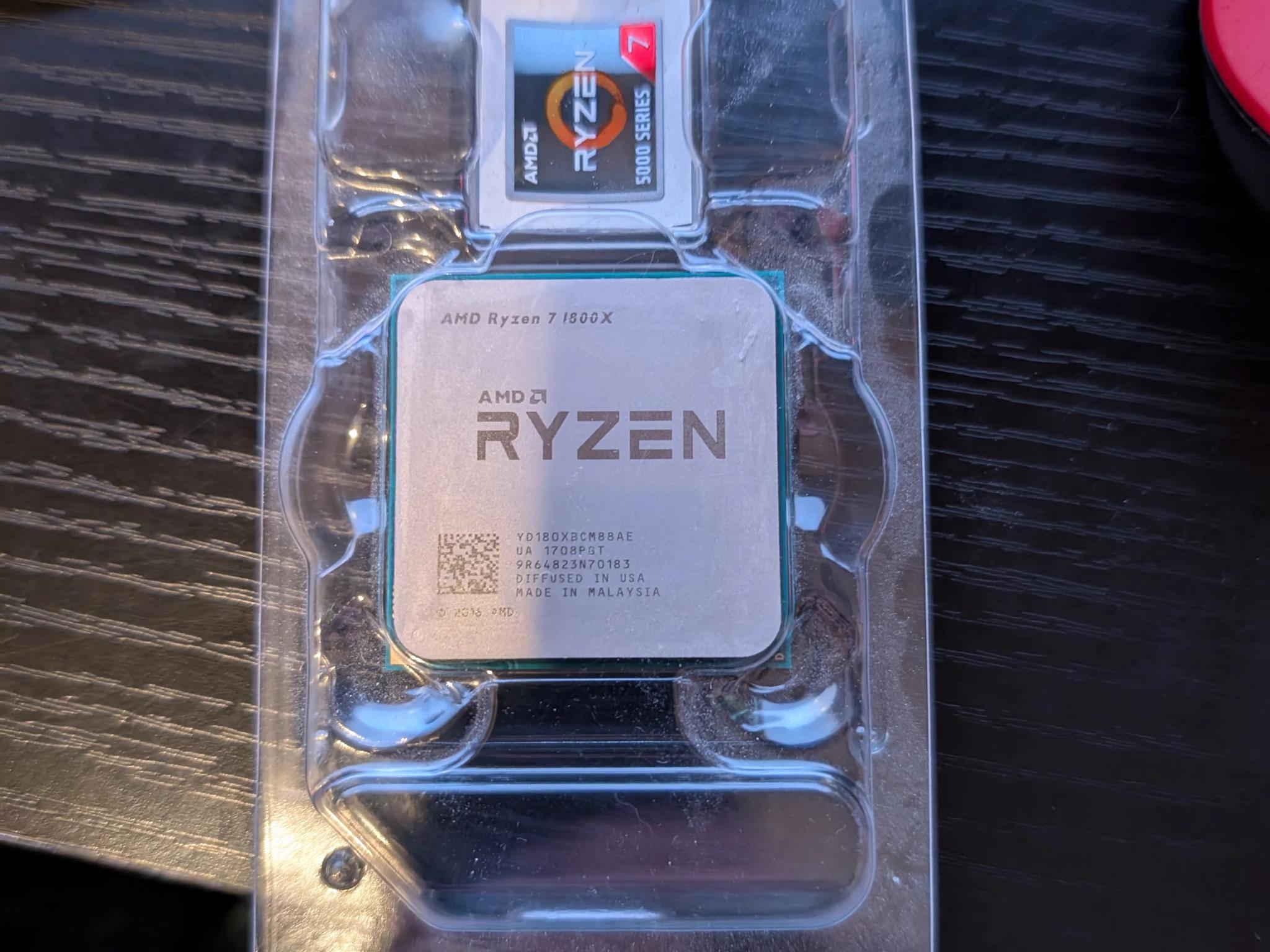 Used AMD Ryzen 1800X