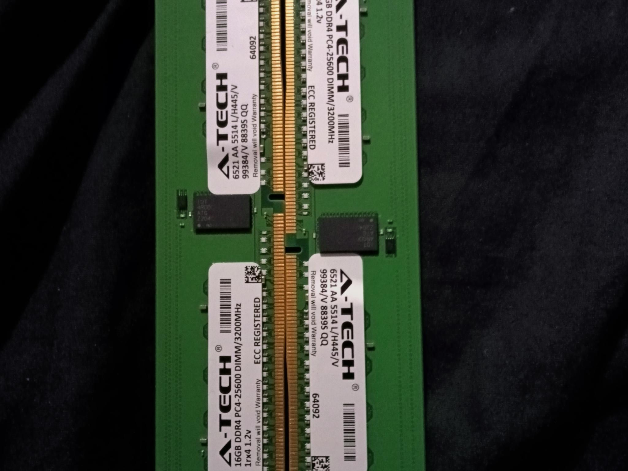 Atech 16GB DDR4 PC4-25000 DIMM ECC RAM