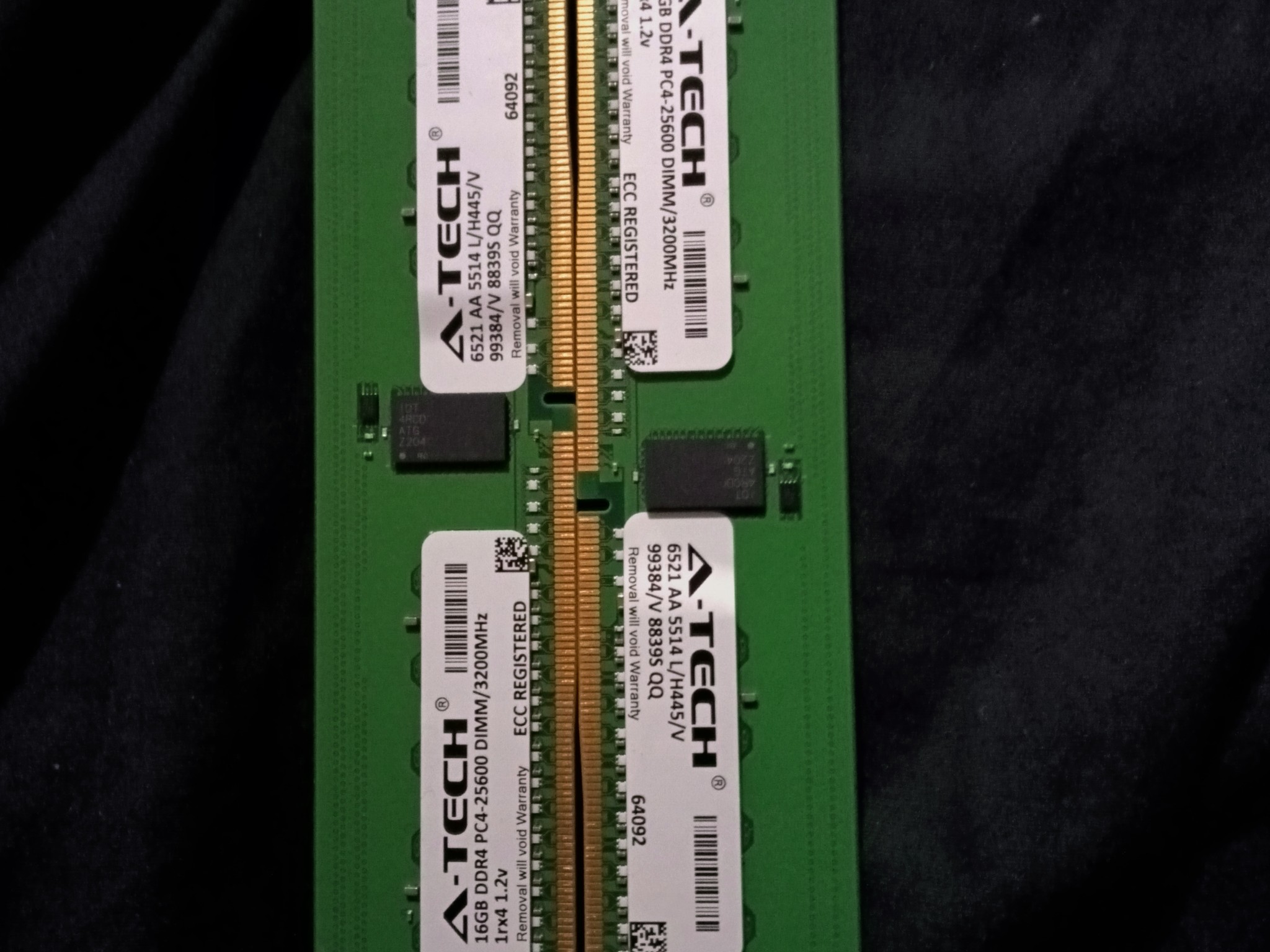 Atech 16GB DDR4 PC4-25000 DIMM ECC RAM
