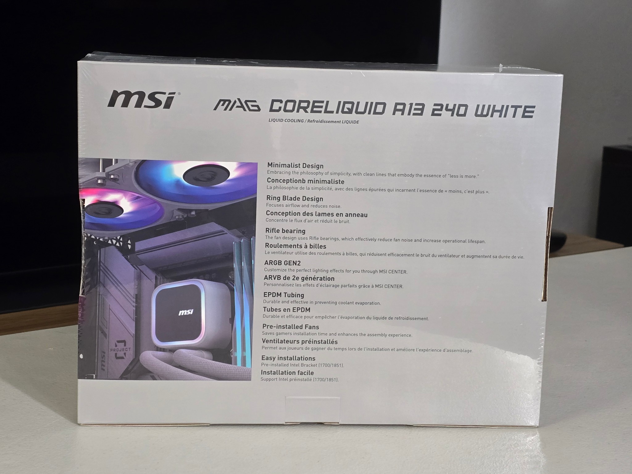 MSI MAG CORELIQUID A13 240 WHITE